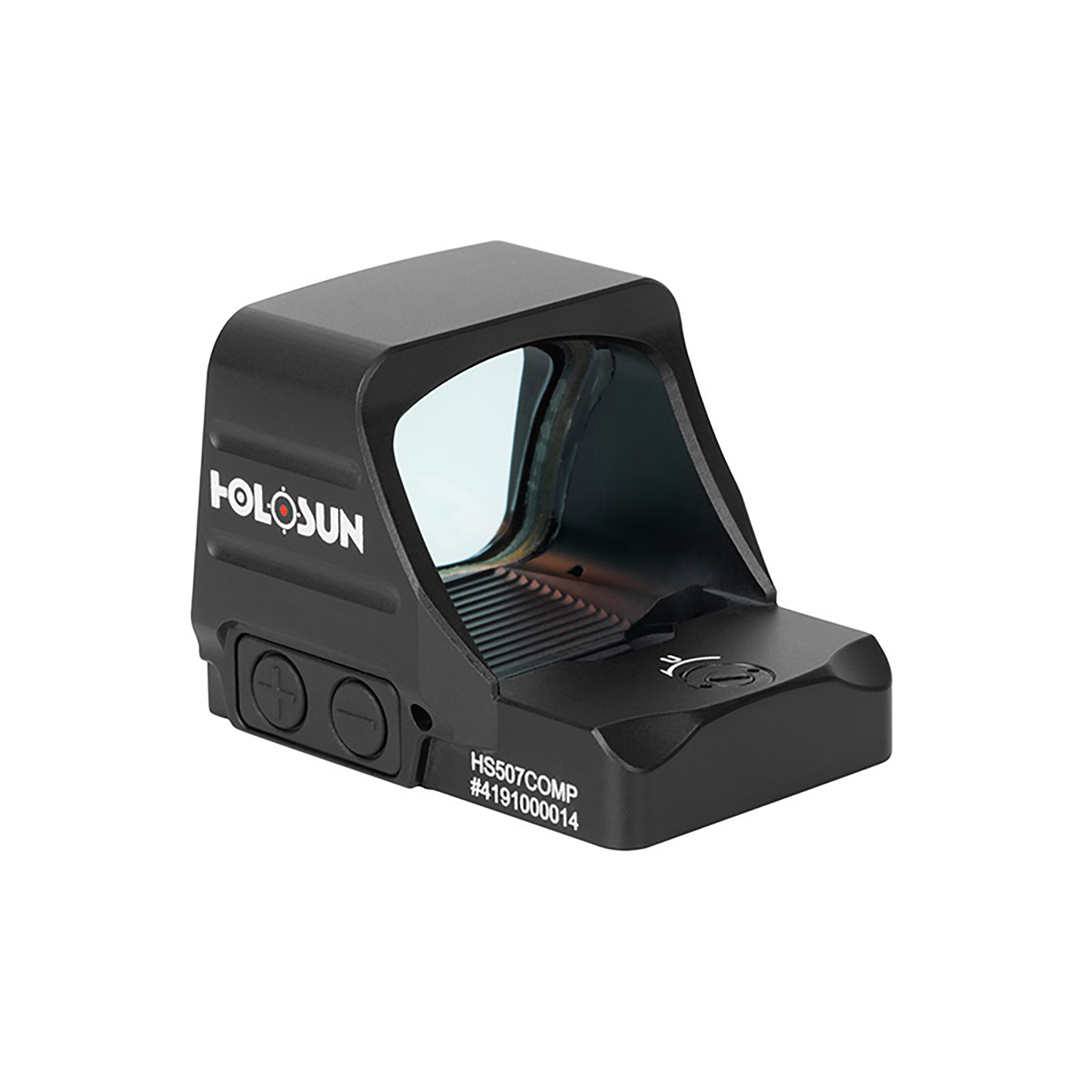 Holosun HS507COMP open reflex red dot sight switchable 2MOA dot, 8/20/32MOA circle dot reticle, bla…