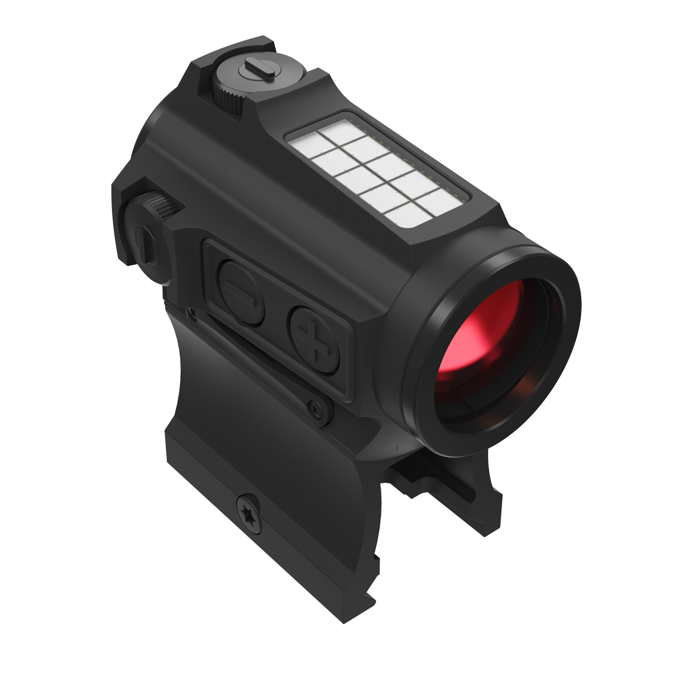 Holosun HS503C-U red dot sight, switchable 2MOA dot, 65MOA circle dot reticle, solar cell, black, P…