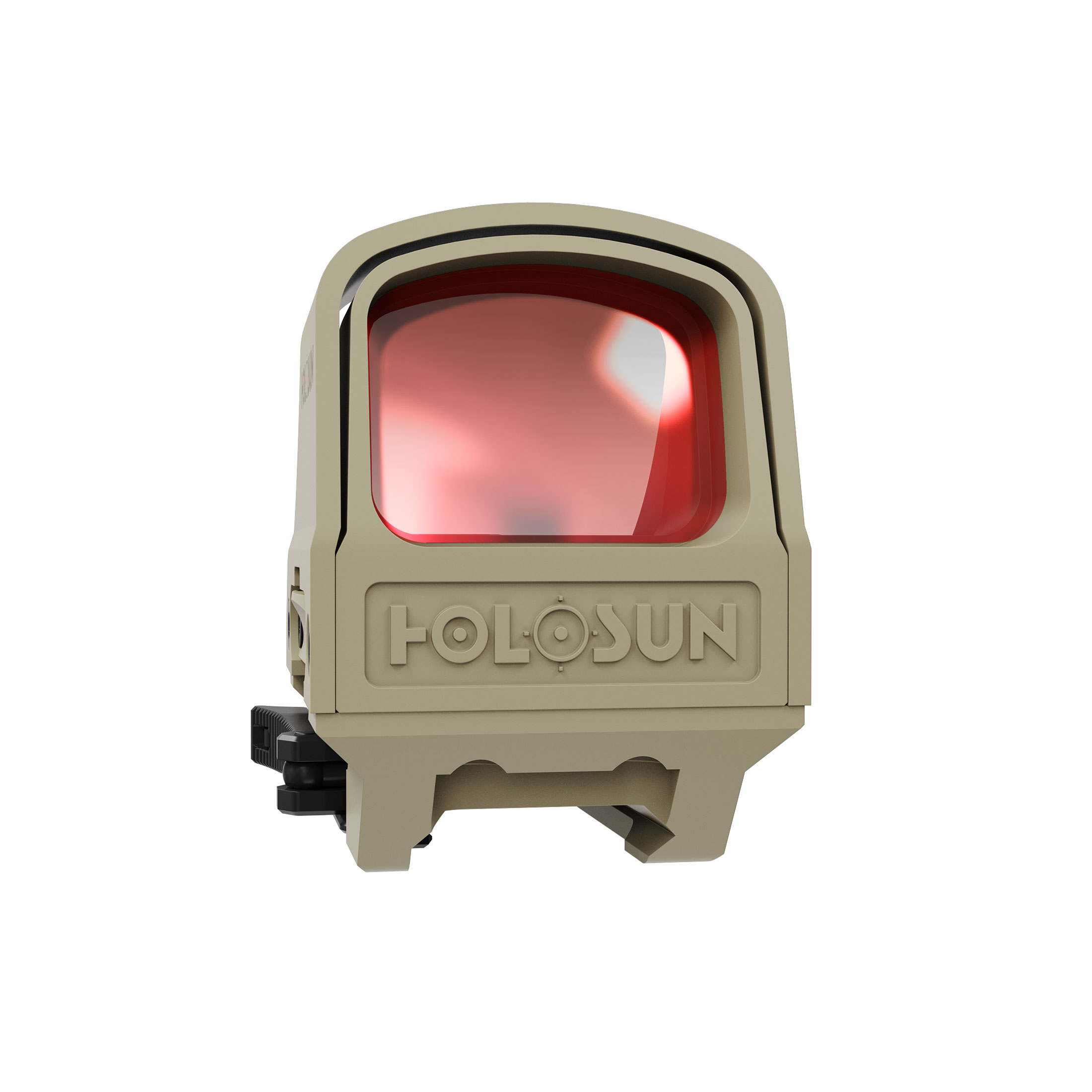 Holosun HS510C-FDE Öppet reflexsikte rödpunkt, utbytbar 2MOA punkt, 65MOA cirkel sikte, solcell, FD…