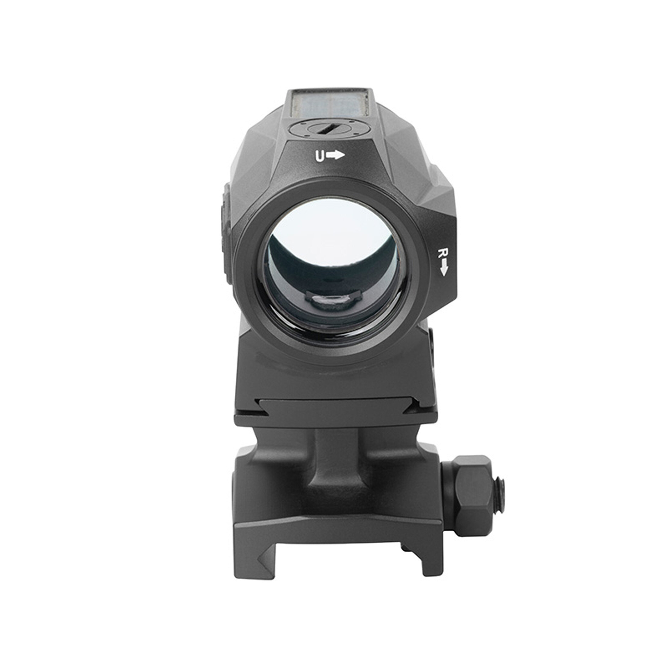 Holosun SCRS-GR-MRS green dot sight, switchable 2MOA dot, 65MOA circle dot reticle, solar cell, bla…