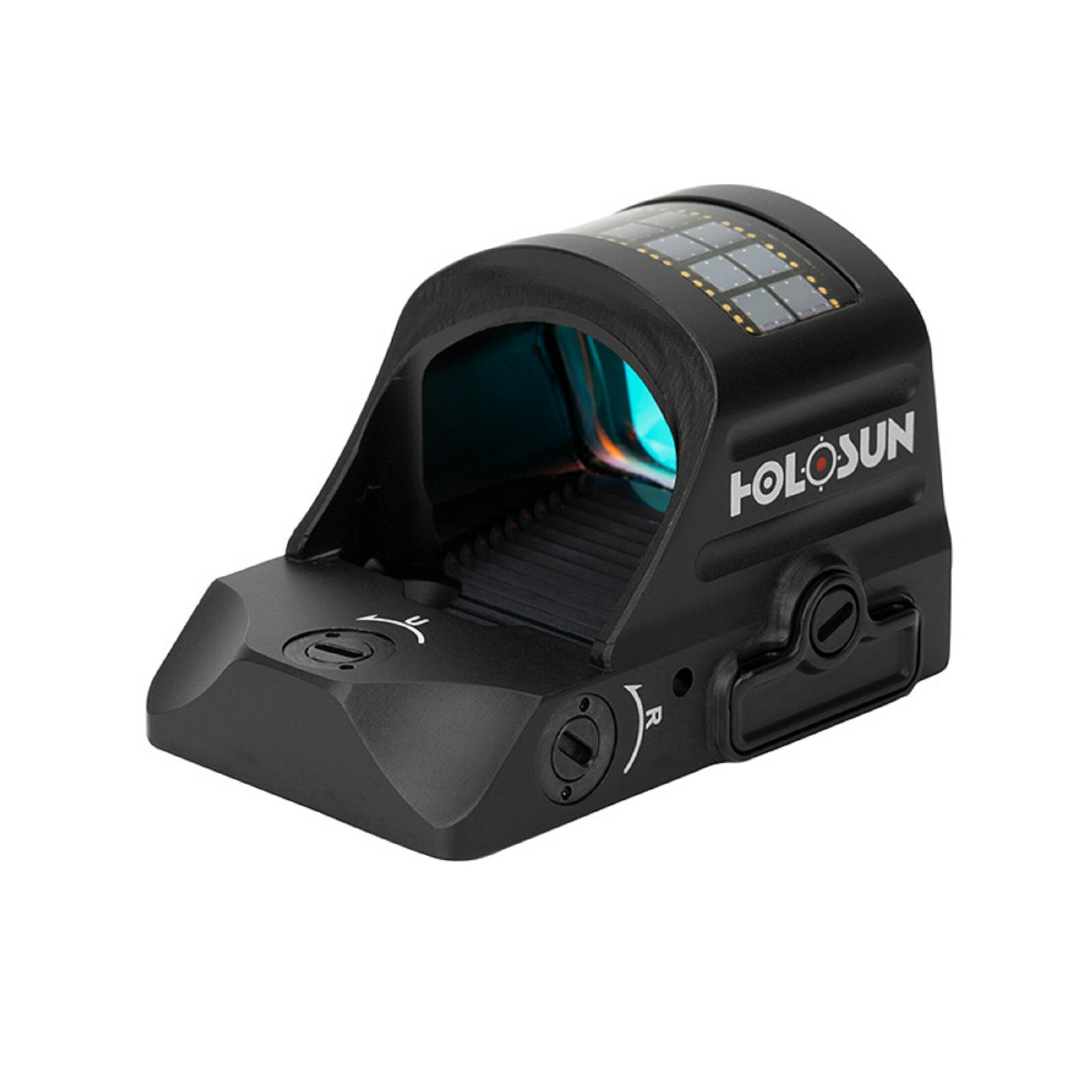 Holosun HS407C-X2 Nyílt Reflex Piros Pont Visor + 2MOA Pontos Látómező, Napelem, fekete, Vadászat, …