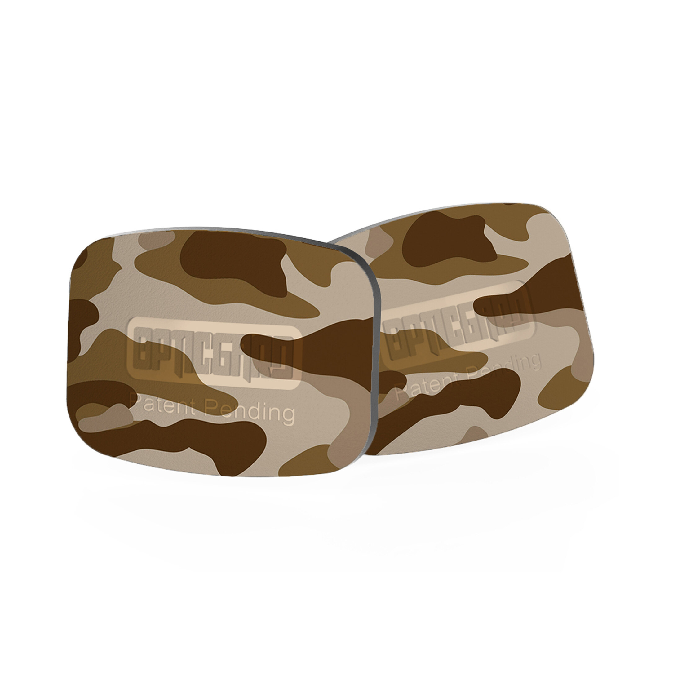2 stukken OpticGard afdekking voor Holosun 508T-X2 Desert Storm Camouflage