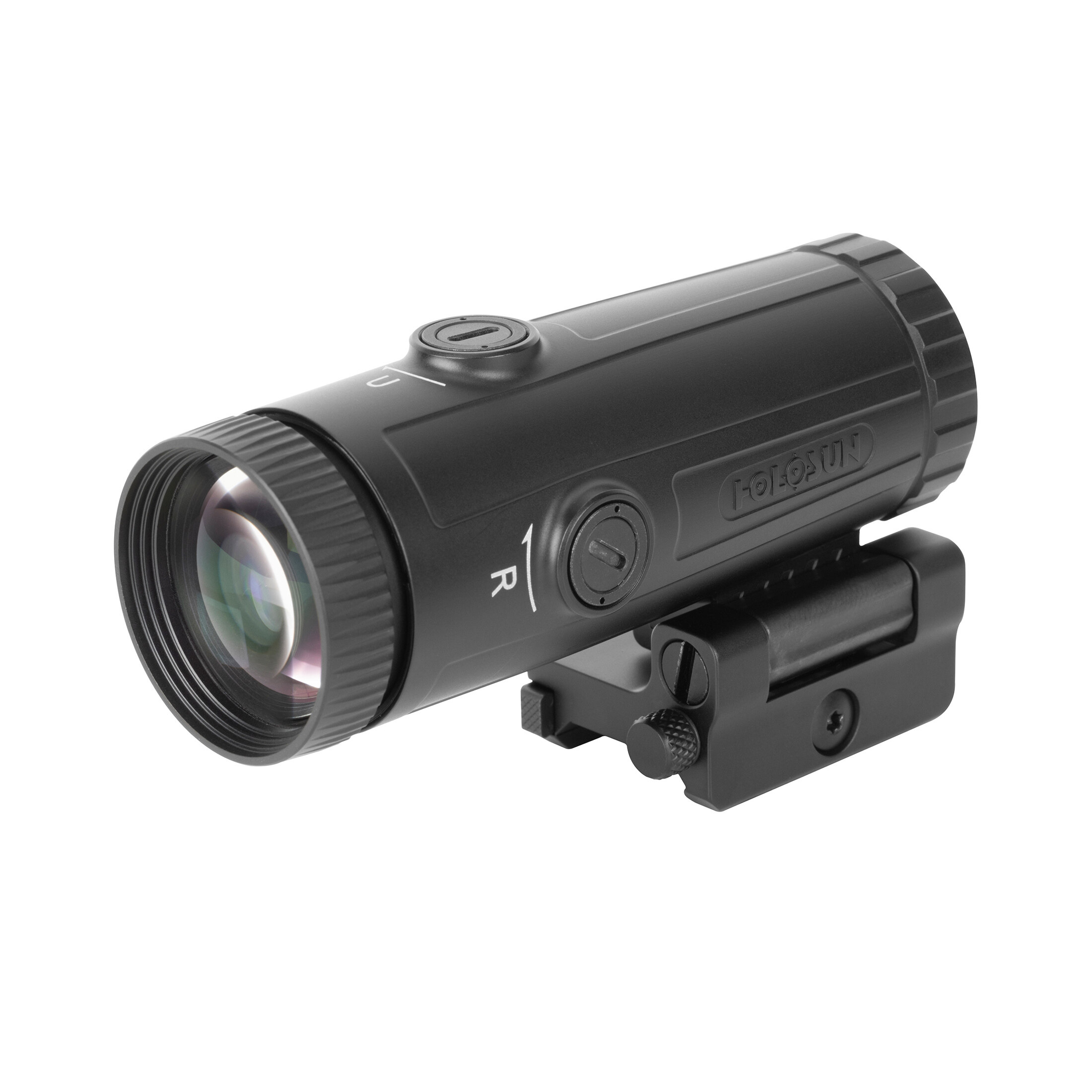 Holosun Magnifier HM6X, 6 fach Vergrößerung, schwarz, Picatinny, Jagd, Sportschießen, Softair, für …