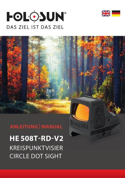 Anleitung HE508T-RD-V2