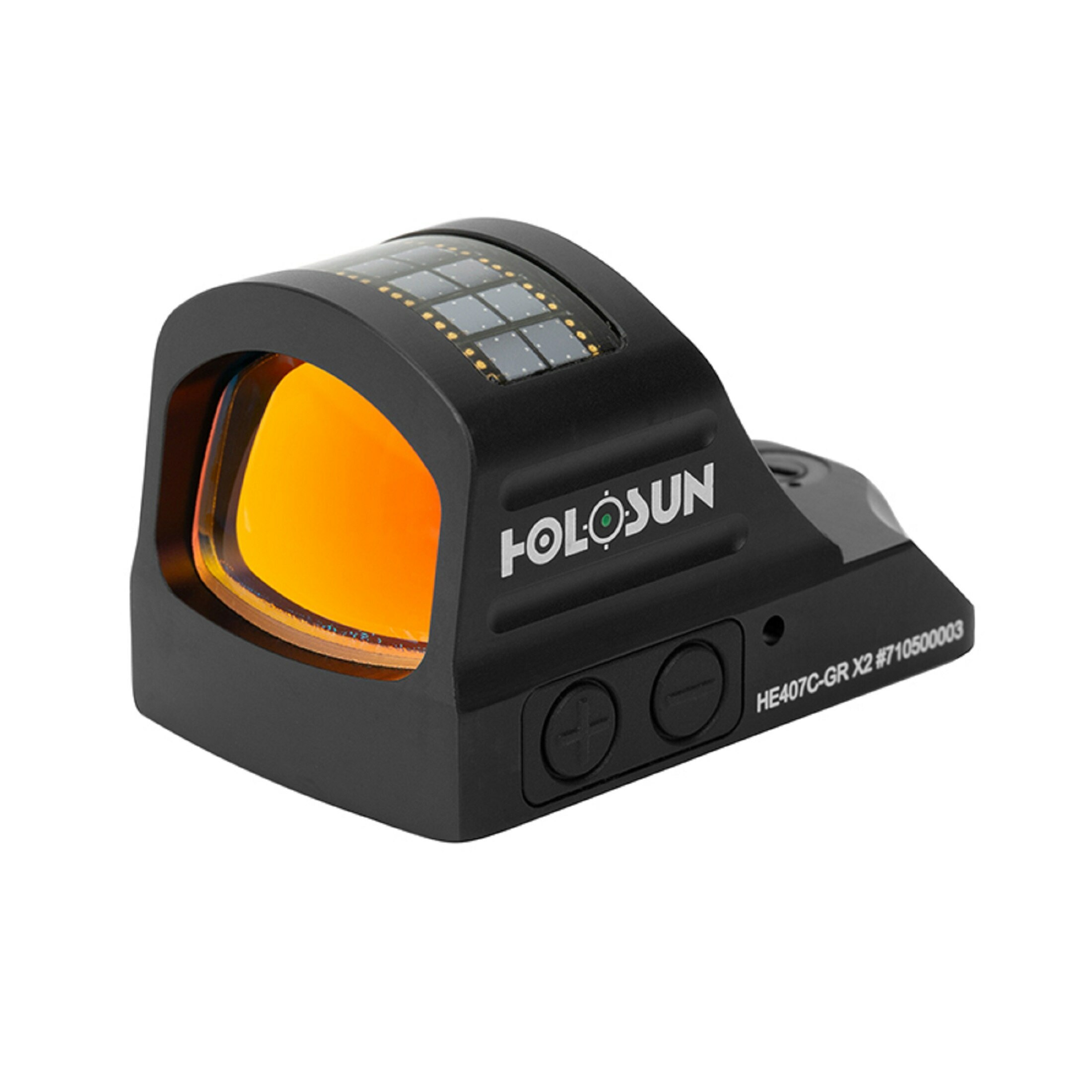 Holosun open reflex vizier HE407C-GR-X2, groenpunt vizier, jacht, airsoft, militair, Elite serie, R…