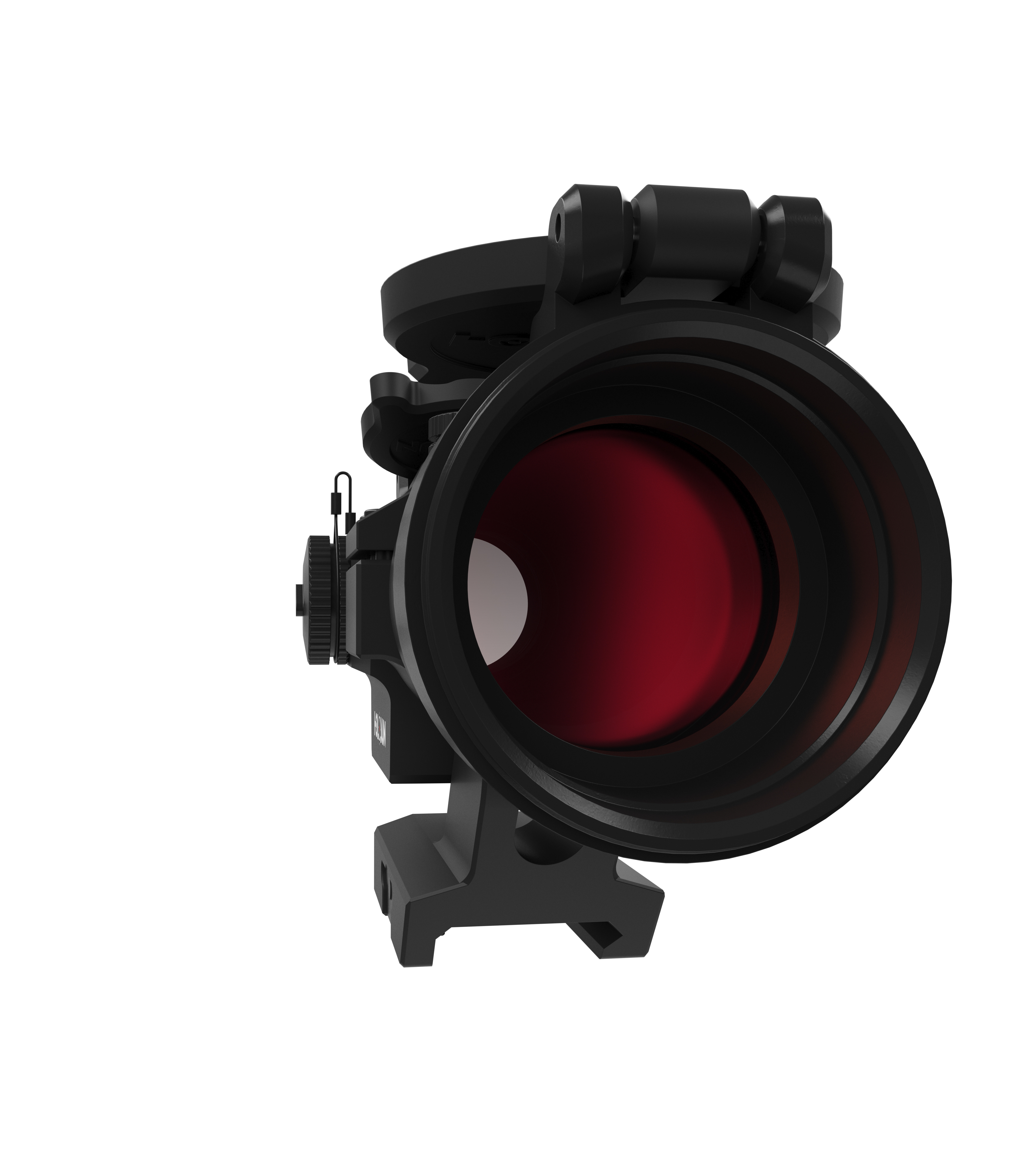 Holosun HS506 Tube red dot sight with switchable 2MOA dot, 65MOA circle dot reticle, black, Picatin…