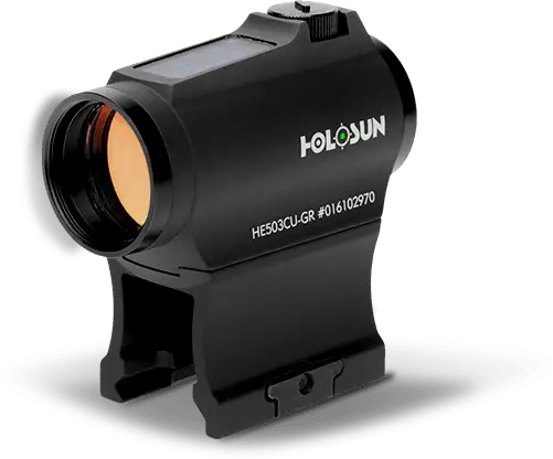 Holosun red dot sight for hunters, sport shooters and police/military