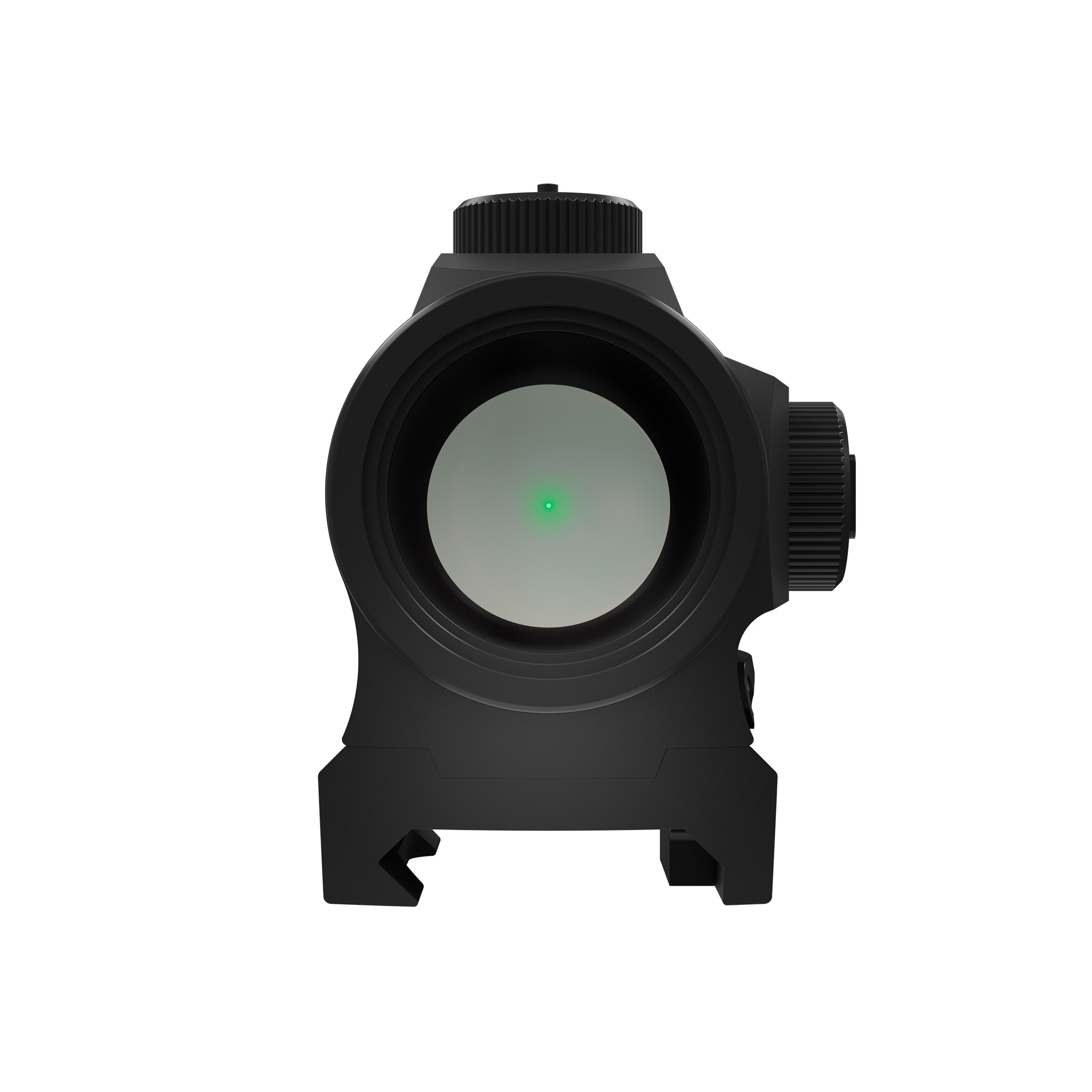 Holosun ELITE HE403C-GR Microdot Grønpunkt Sigte med 2MOA Punkt Reticle, sort, Picatinny Skinne, ti…