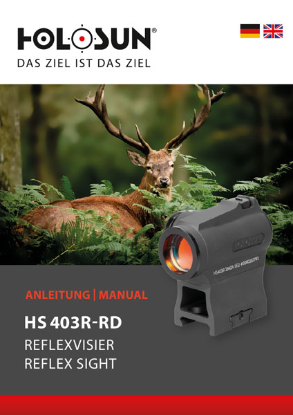 Anleitung HS403R-RD