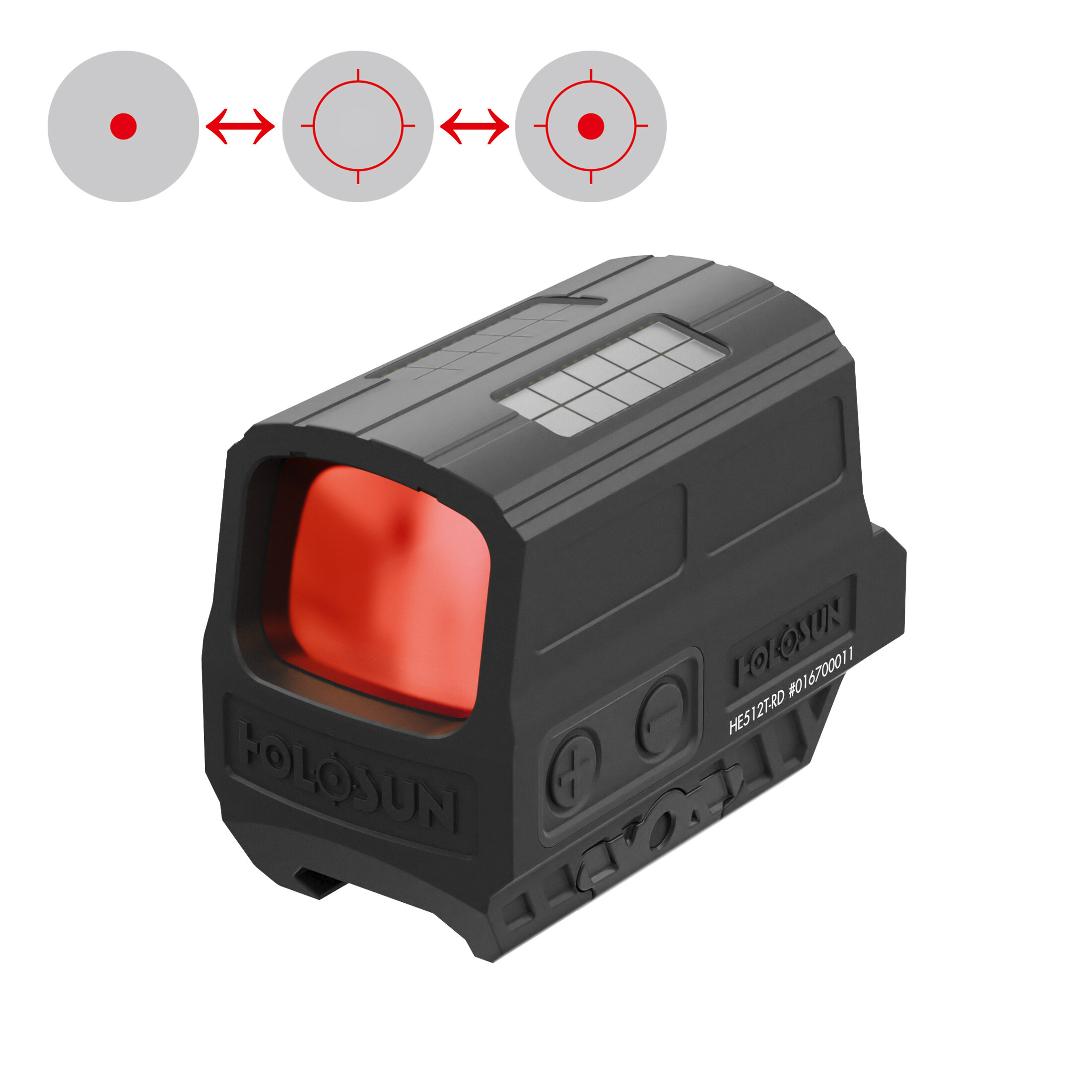 Holosun Dot Sight ELITE HE512T-RD Holosun Dot Sight ELITE HE512T-RD