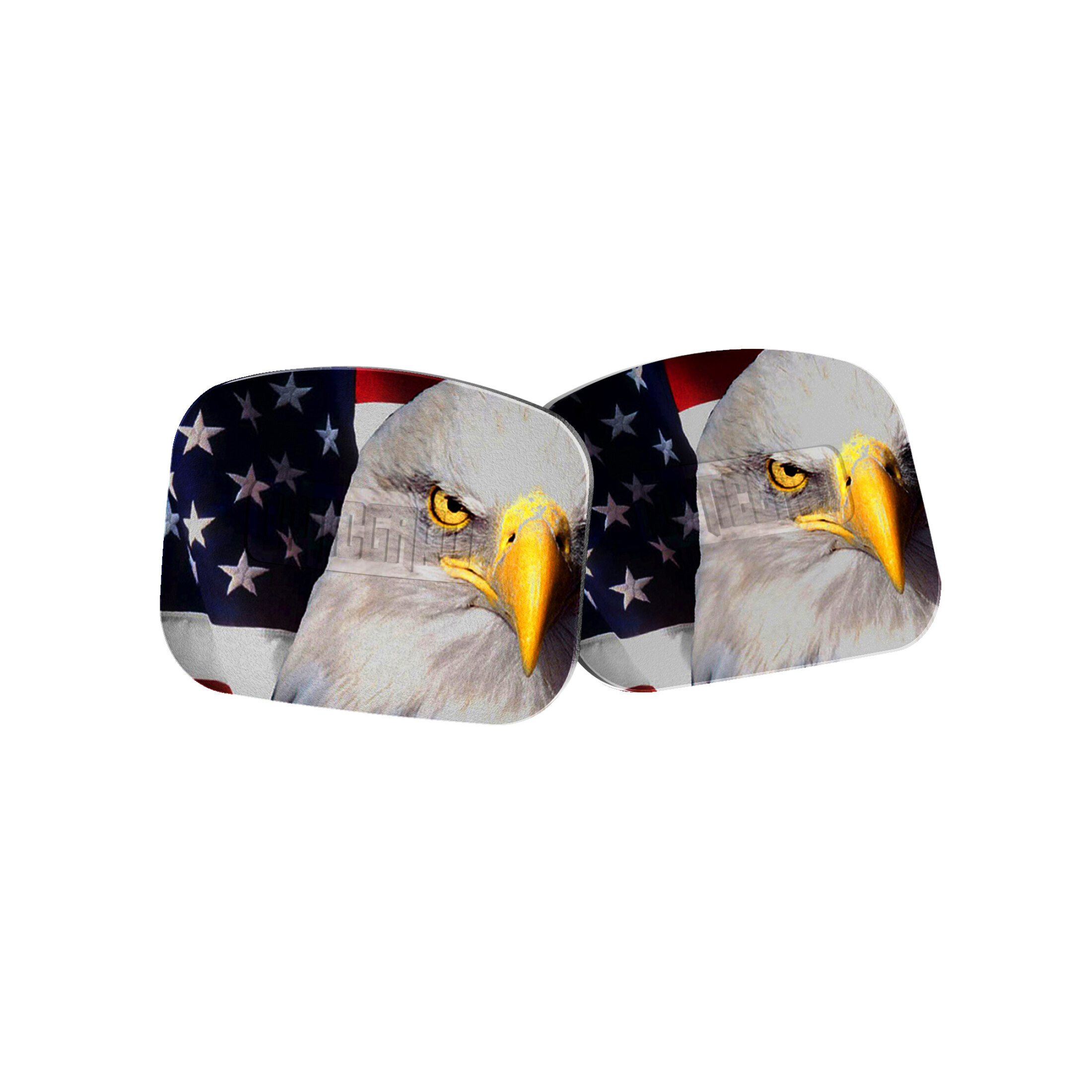 2 pezzi di copertura di addestramento OpticGard per Holosun SCS 320 Bald Eagle American Flag