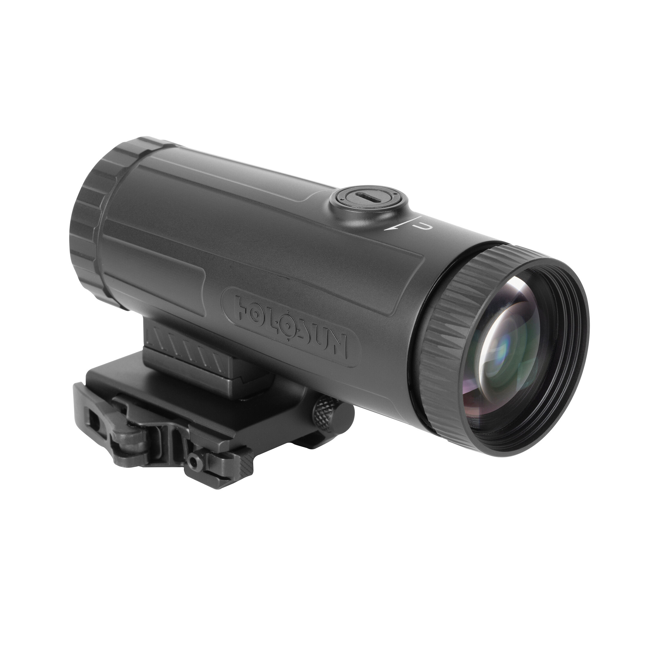 Holosun Magnifier HM6X, 6-násobné zväčšenie, čierne, Picatinny, poľovníctvo, športová streľba, soft…