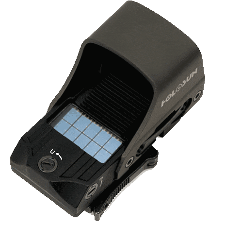 Holosun Technology Solar Failsafe innovative feature red dot sight stays on without battery power