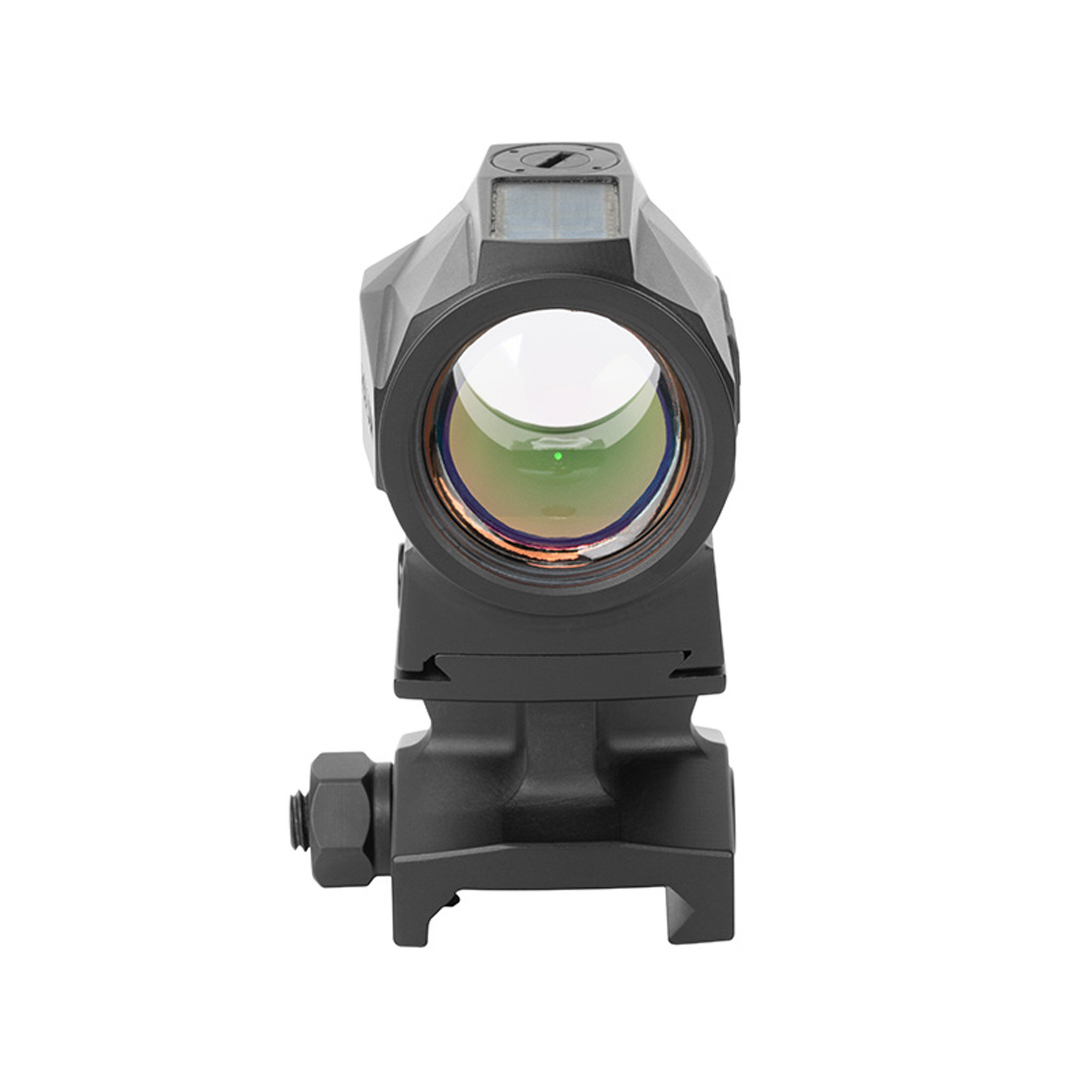 Holosun SCRS-GR-MRS Green Dot Sight, udskiftelig grønt 2MOA-punkt, 65MOA-cirkelretikel, solcelle, s…