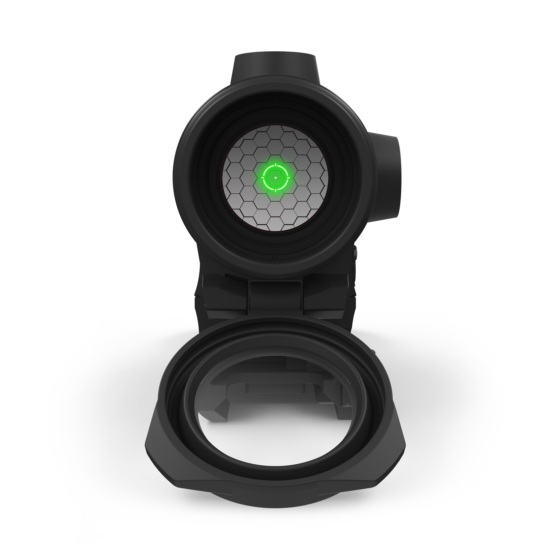 Holosun Green Dot Sight HE530C-GR switchable between Circle Dot and Single Dot, solar cell and a fu…