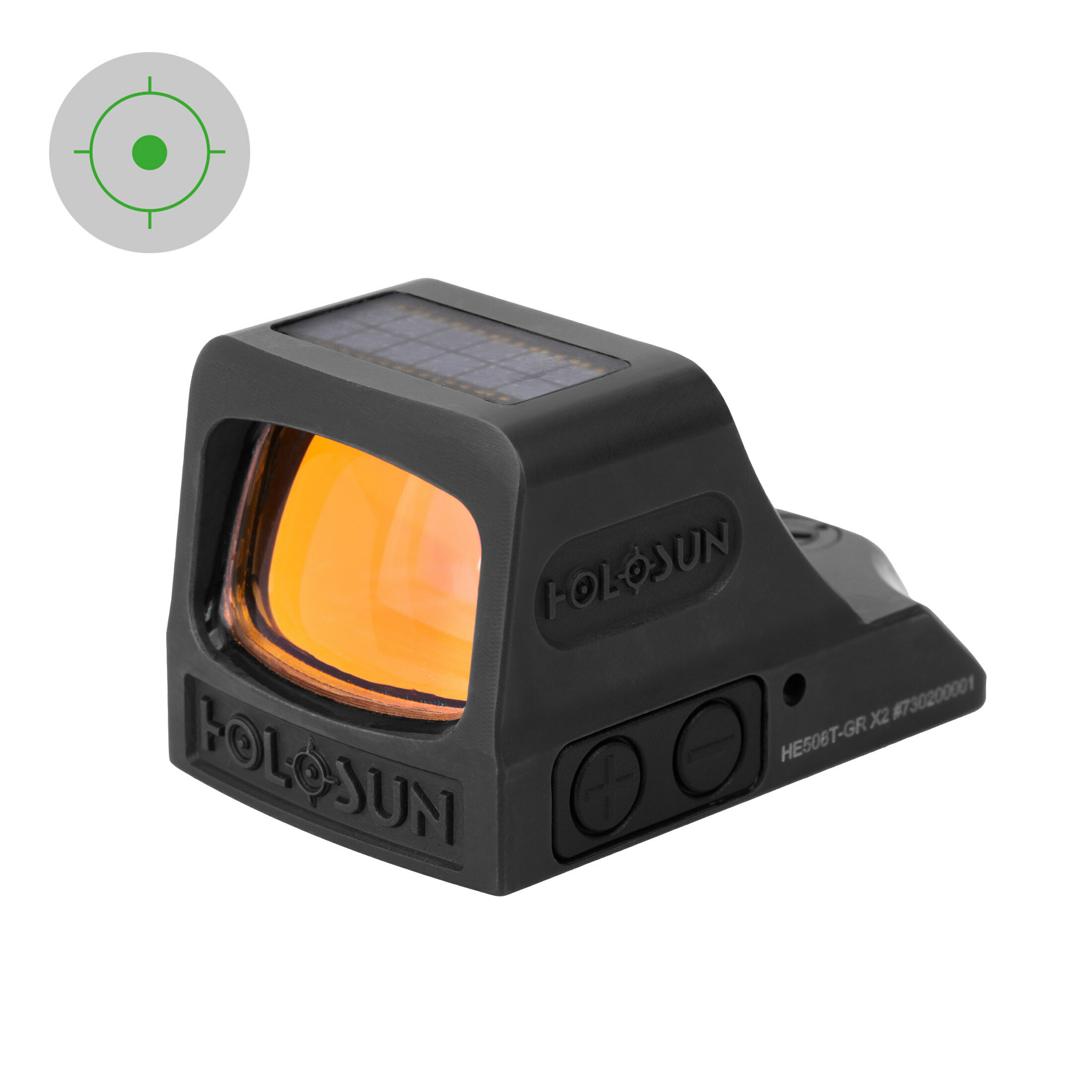 Holosun Open Reflex Green Dot Sight HE508T-GR-X2 with switchable reticle, innovative lock mode and …