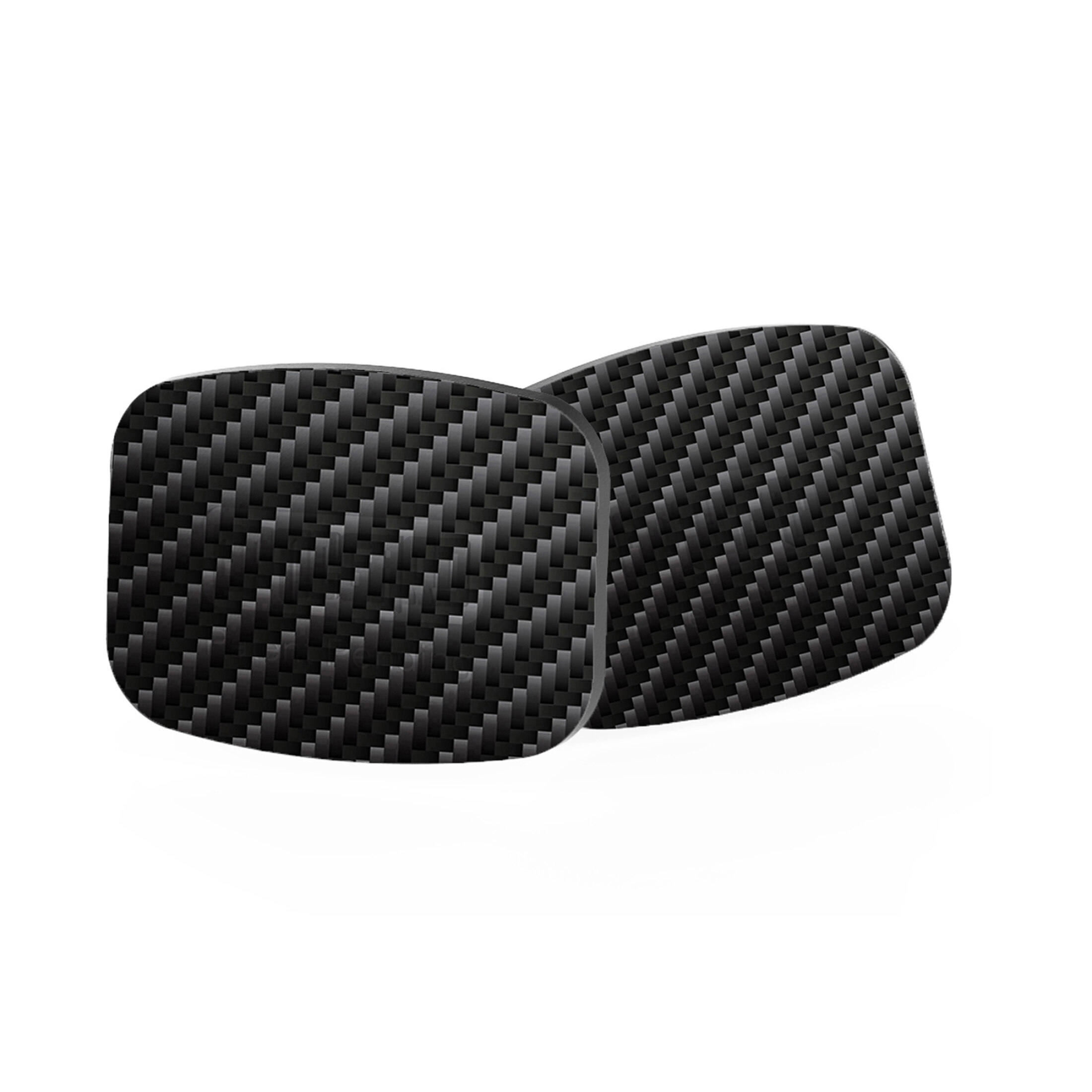 2 stukken OpticGard afdekking voor Holosun 508T-X2 Carbon Fiber Black