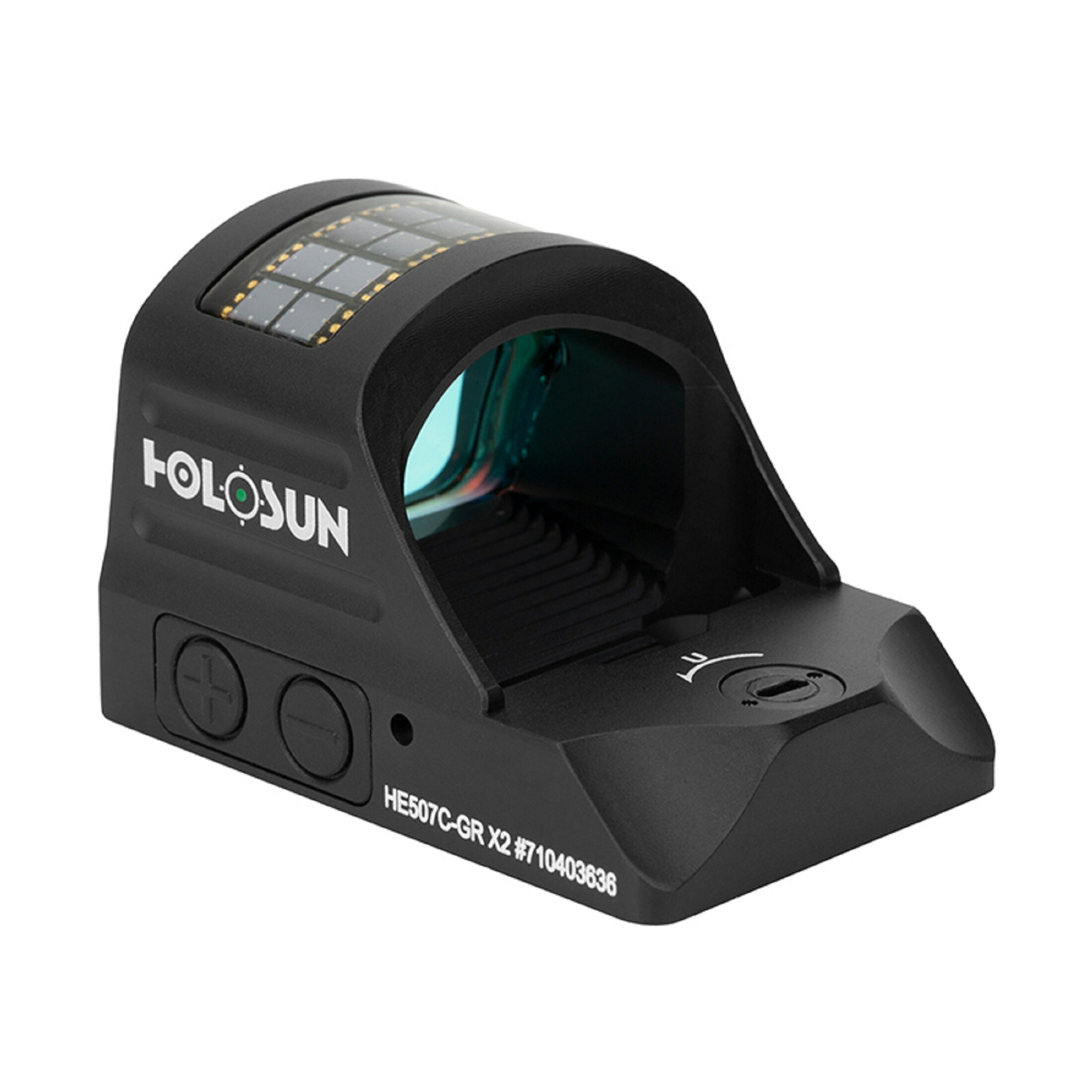 Holosun Micro-viseur HE507C-GR-X2 mini Point vert Viseur Reflex Cercle avec point, Viseur Reflex, R…