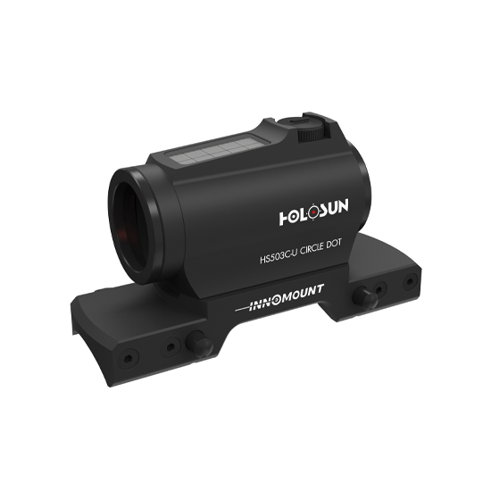 Holosun Red Dot Sight HS503C-U-BLACK met verwisselbaar vizier tussen punt en cirkel met Innomount s…