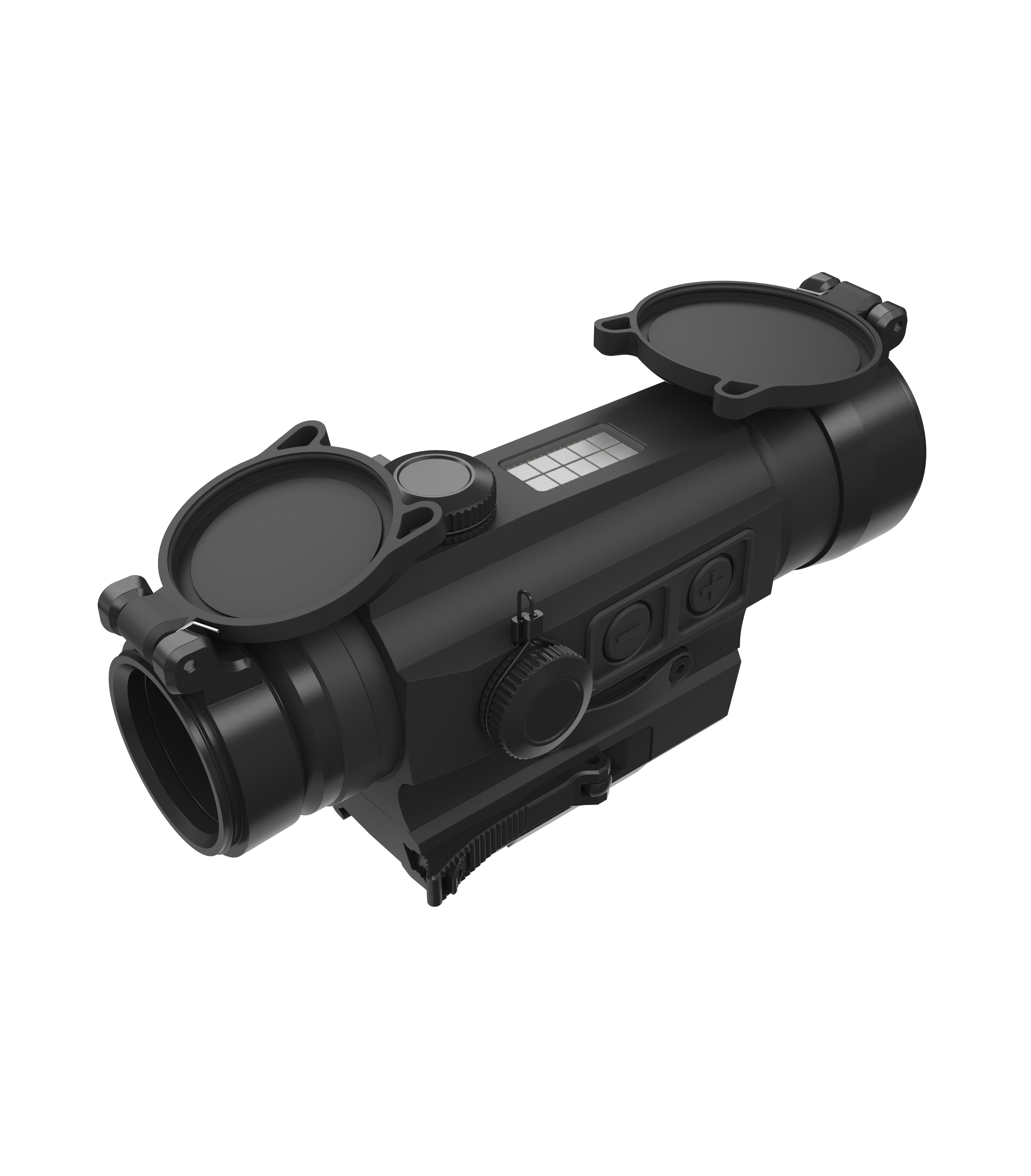 Holosun HS402C Tube red dot sight with 2MOA dot reticle solar cell, black, Picatinny/Weaver quick r…