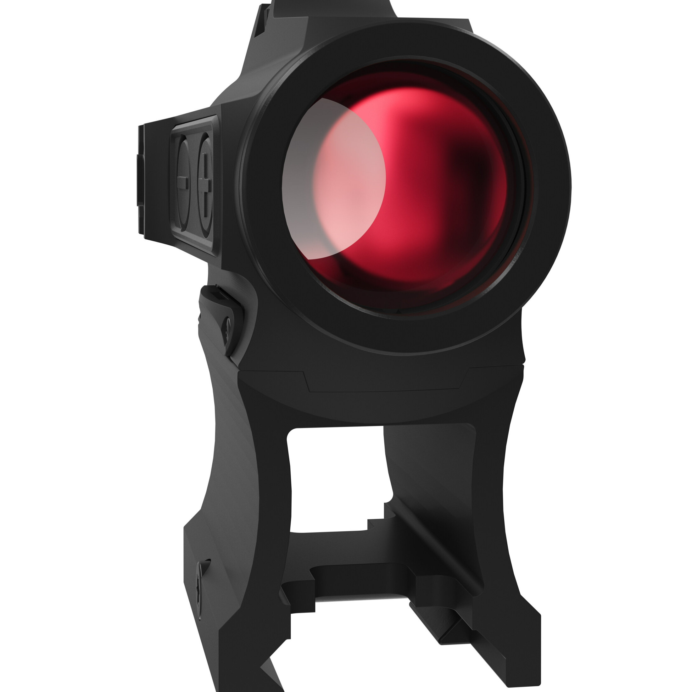 Holosun HS503C-U red dot sight, switchable 2MOA dot, 65MOA circle dot reticle, solar cell, black, P…