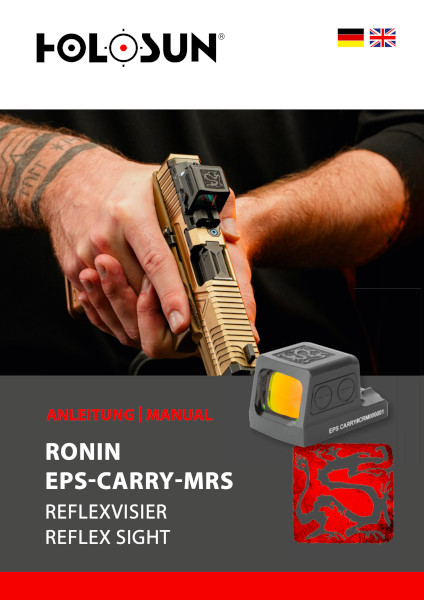 Manual RONIN EPS-CARRY-MRS