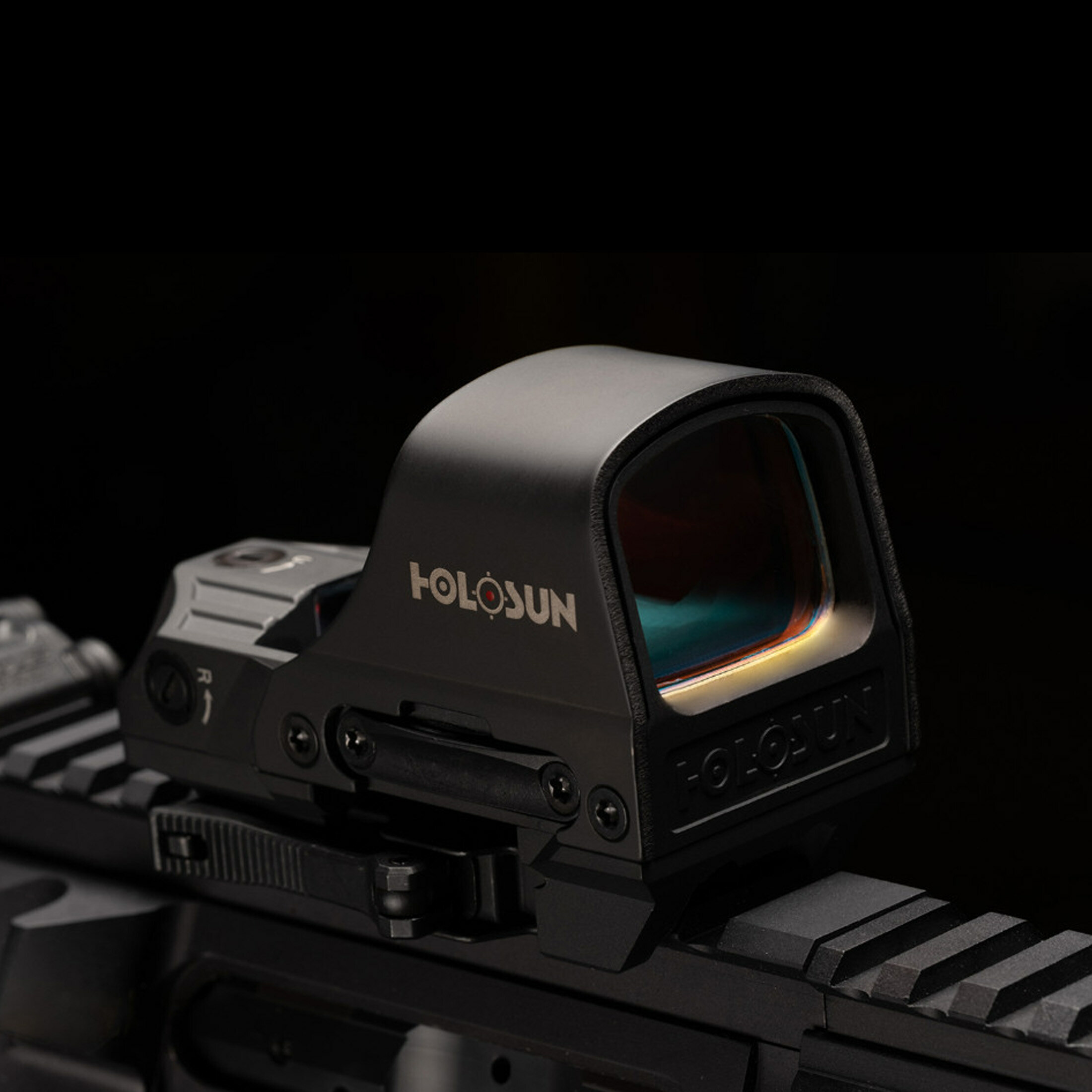 Holosun HS510C open reflex red dot sight with switchable 2MOA dot, 65MOA circle dot reticle and sol…