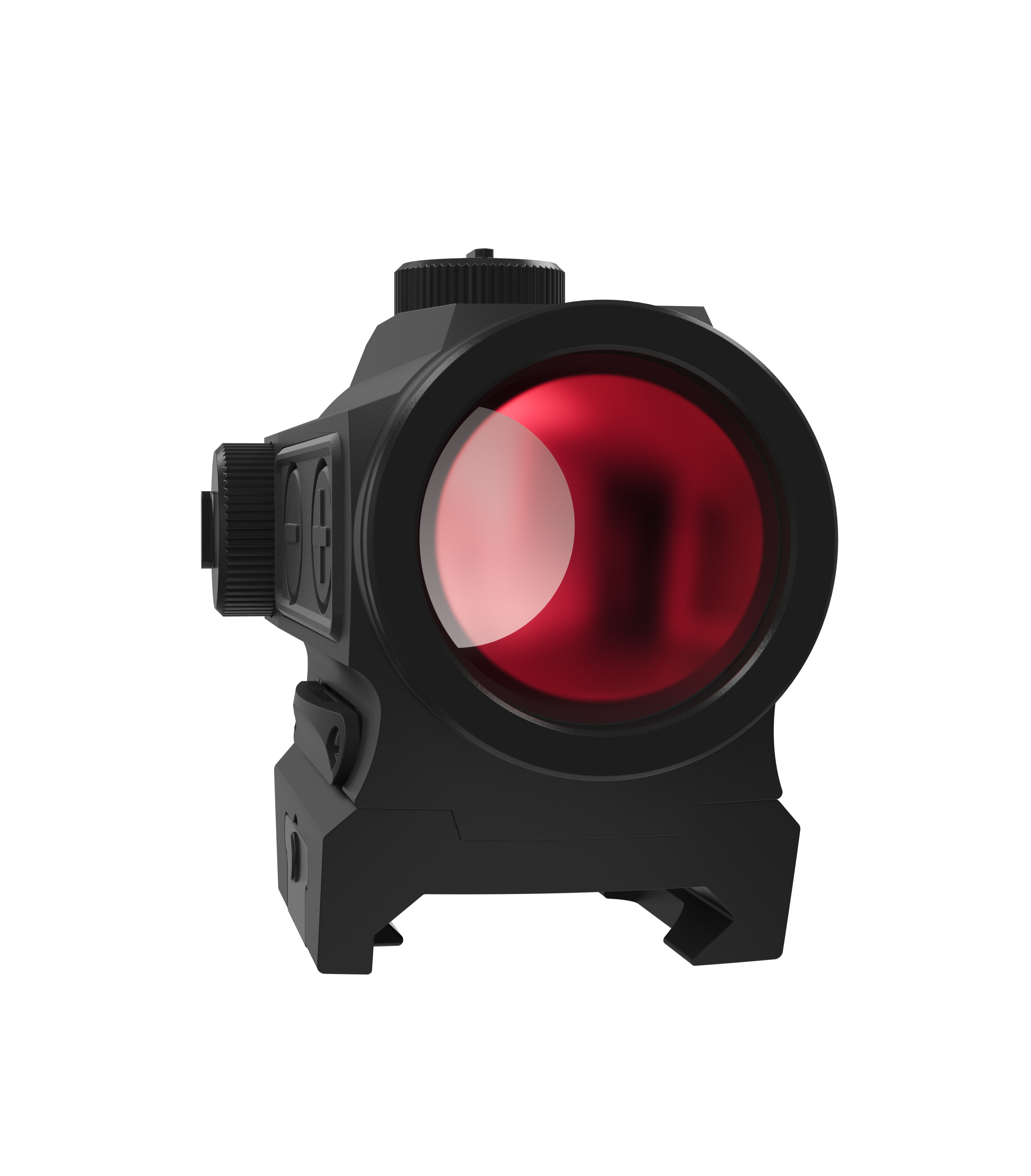 Holosun HS403C Microdot red dot sight with 2MOA dot reticle and solar cell, black, Picatinny rail, …