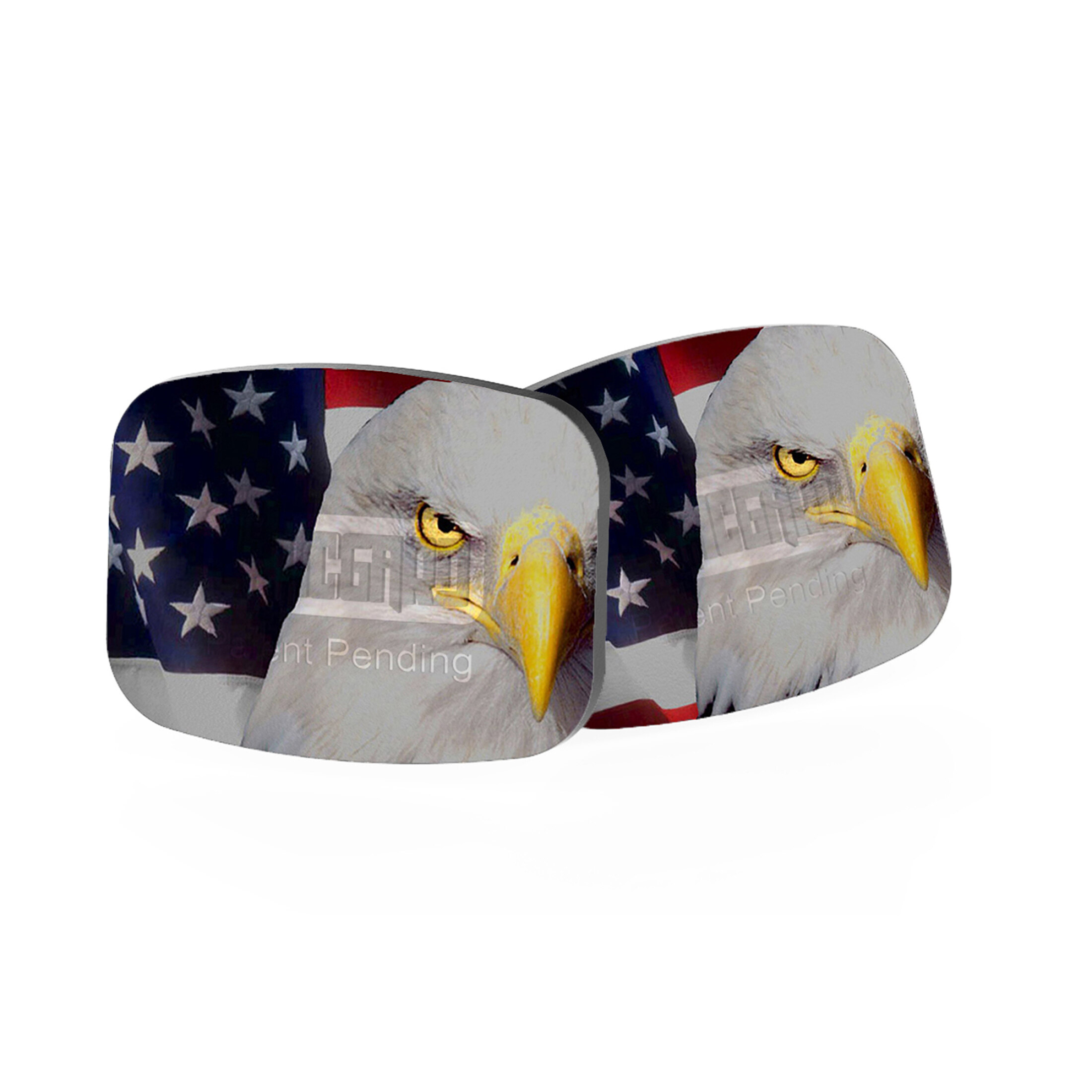 2 stukken OpticGard afdekking voor Holosun 508T-X2 Bald Eagle American Fla