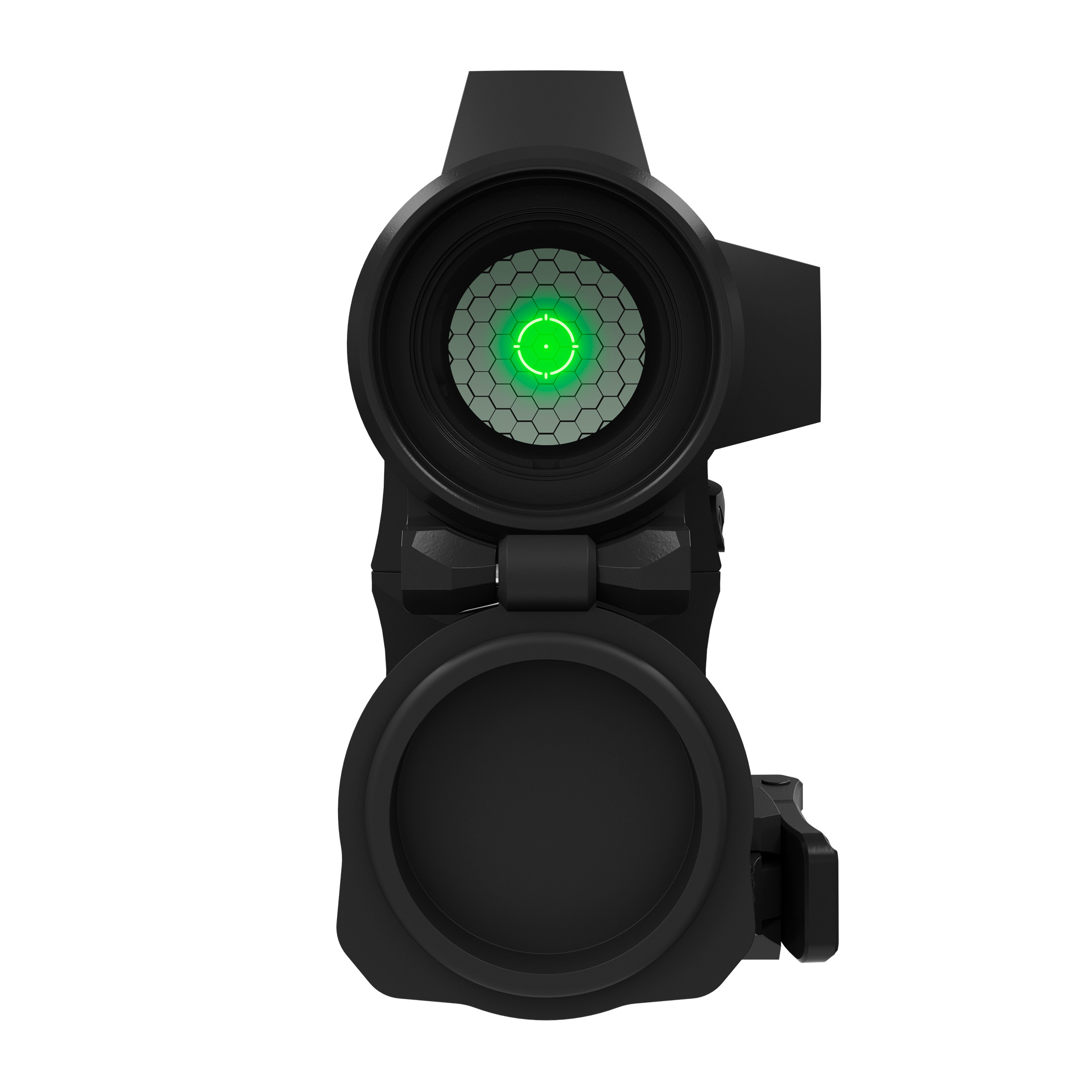 Holosun ELITE HE515C-M-GR Microdot green dot sight military + switchable 2MOA dot, 65MOA circle dot…