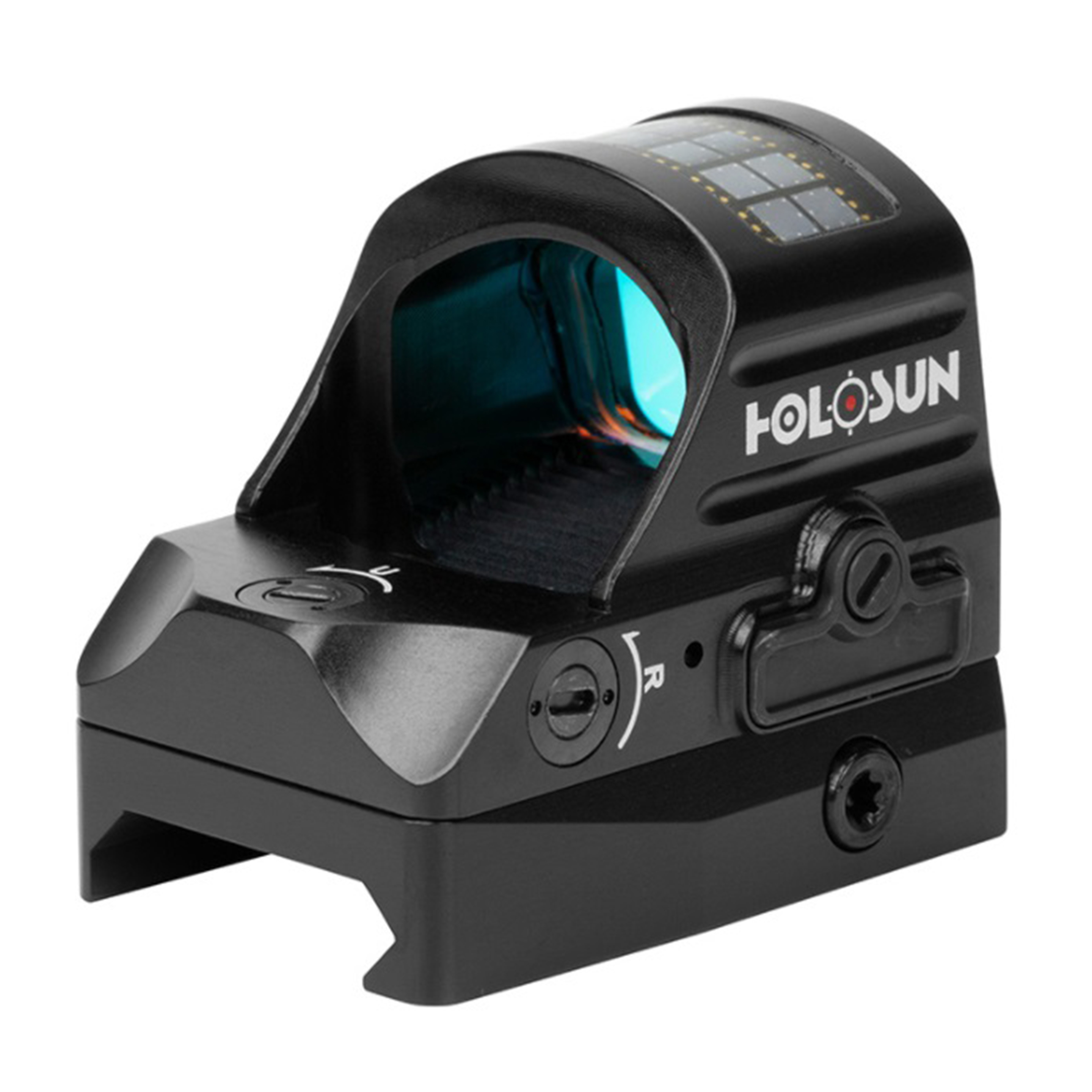 Holosun open reflexvizier HE507C-GR-X2 met verwisselbaar vizier, groenpunt vizier, jacht, airsoft, …