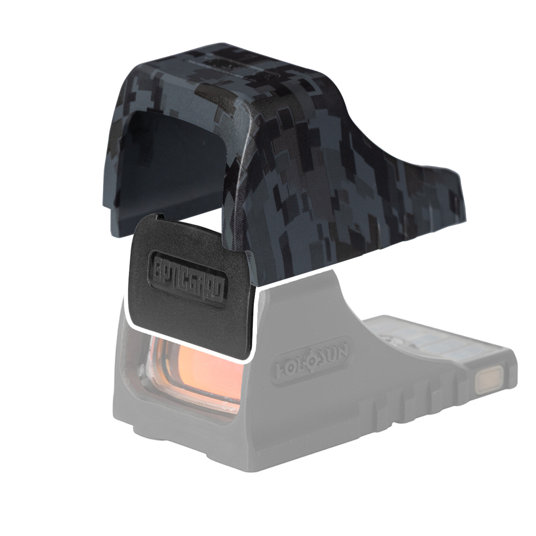 OpticGard dvere Holosun SCS MOS Gunmetal Camo