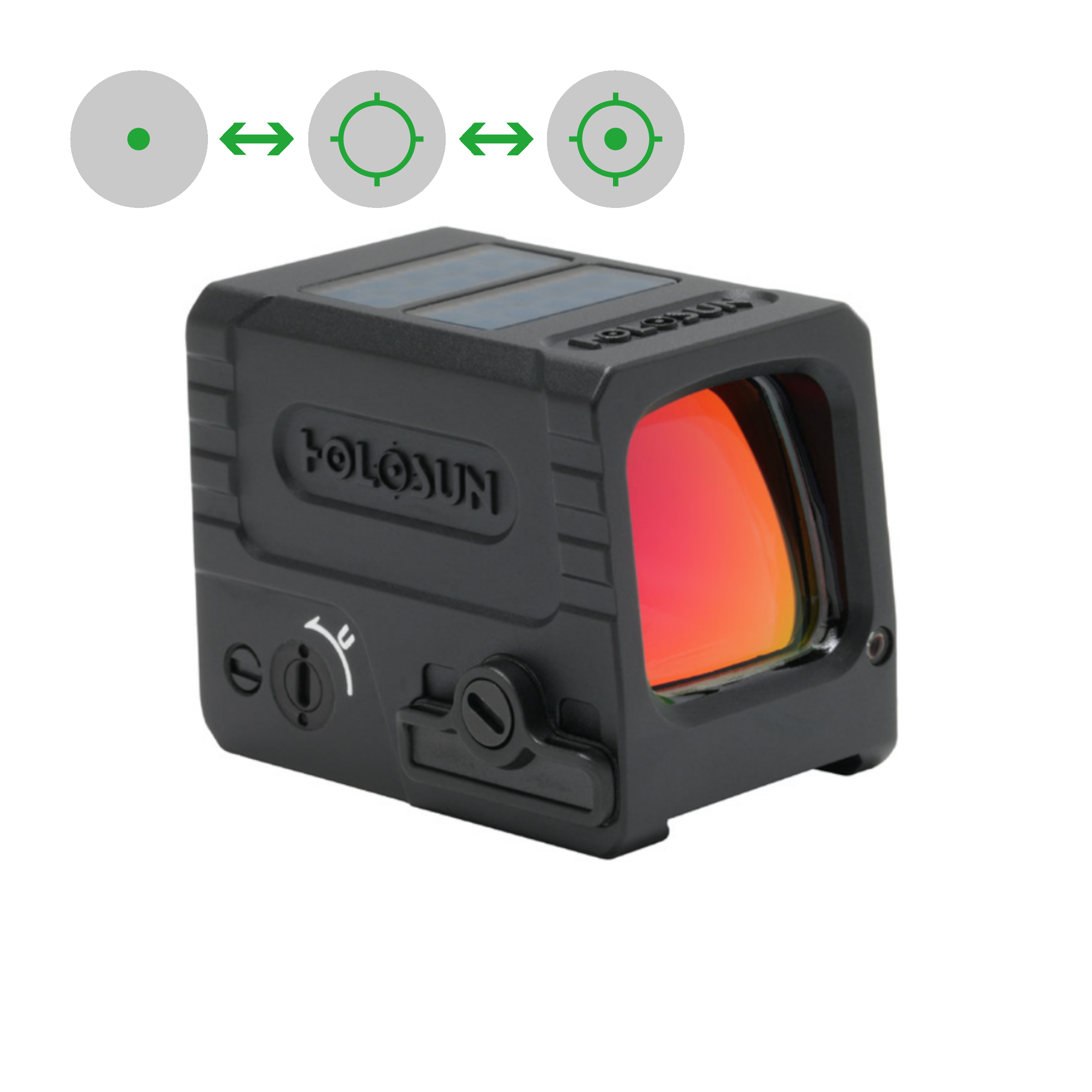 SPINA OPTICS Mirino solare Red Dot Sight 1x30mm Mirino a punto rosso 2 MOA mirino ottico con Dot/Cross Circle Reticle e 7 livelli di luminosità, con QD Mount Scope Mount (nero SPINA OPTICS Mirino solare Red Dot Sight 1x30mm Mirino a punto rosso 2 MOA mirino ottico con Dot/Cross Circle Reticle e 7 livelli di luminosità, con QD Mount Scope Mount (nero