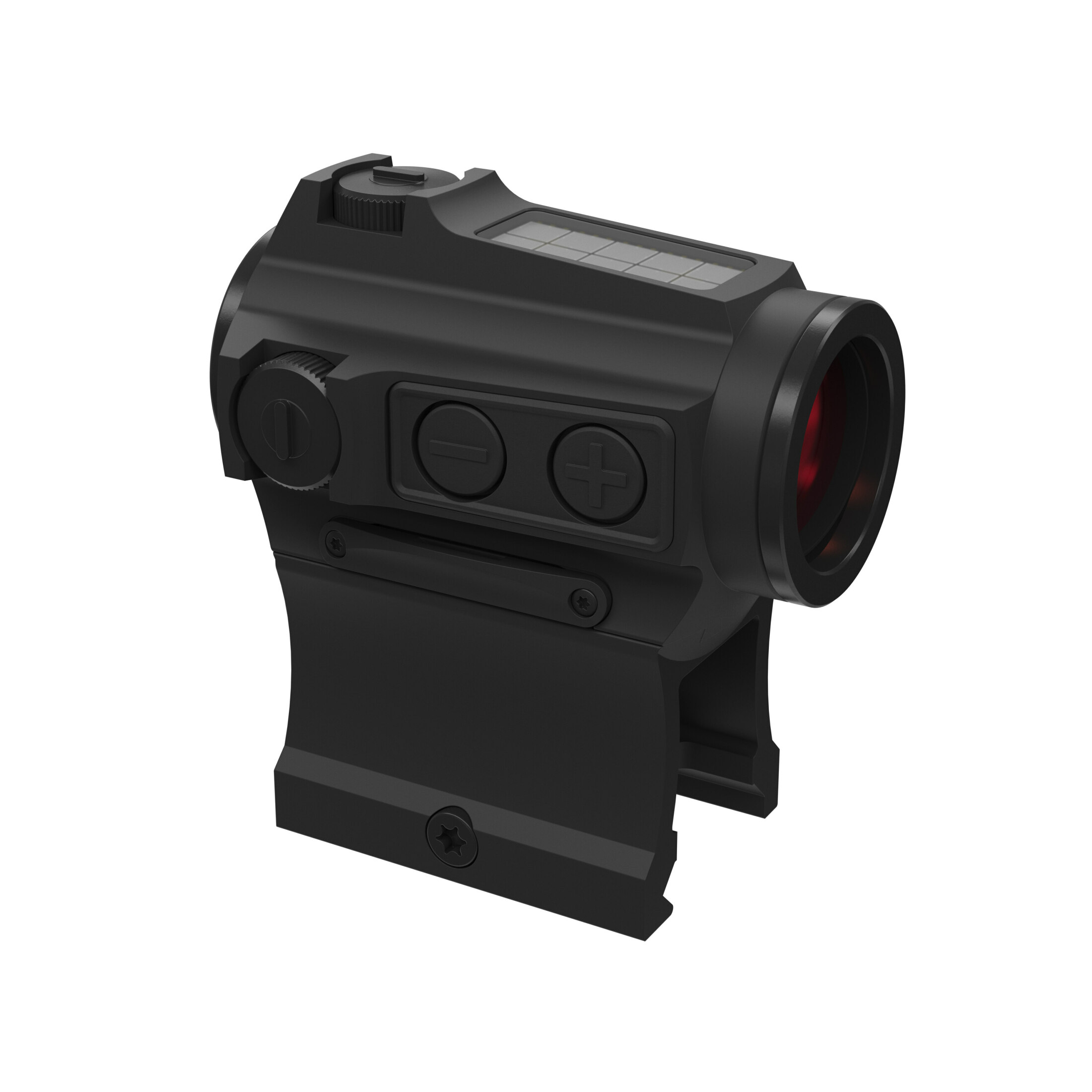 Holosun HS503C-U red dot sight, switchable 2MOA dot, 65MOA circle dot reticle, solar cell, black, P…