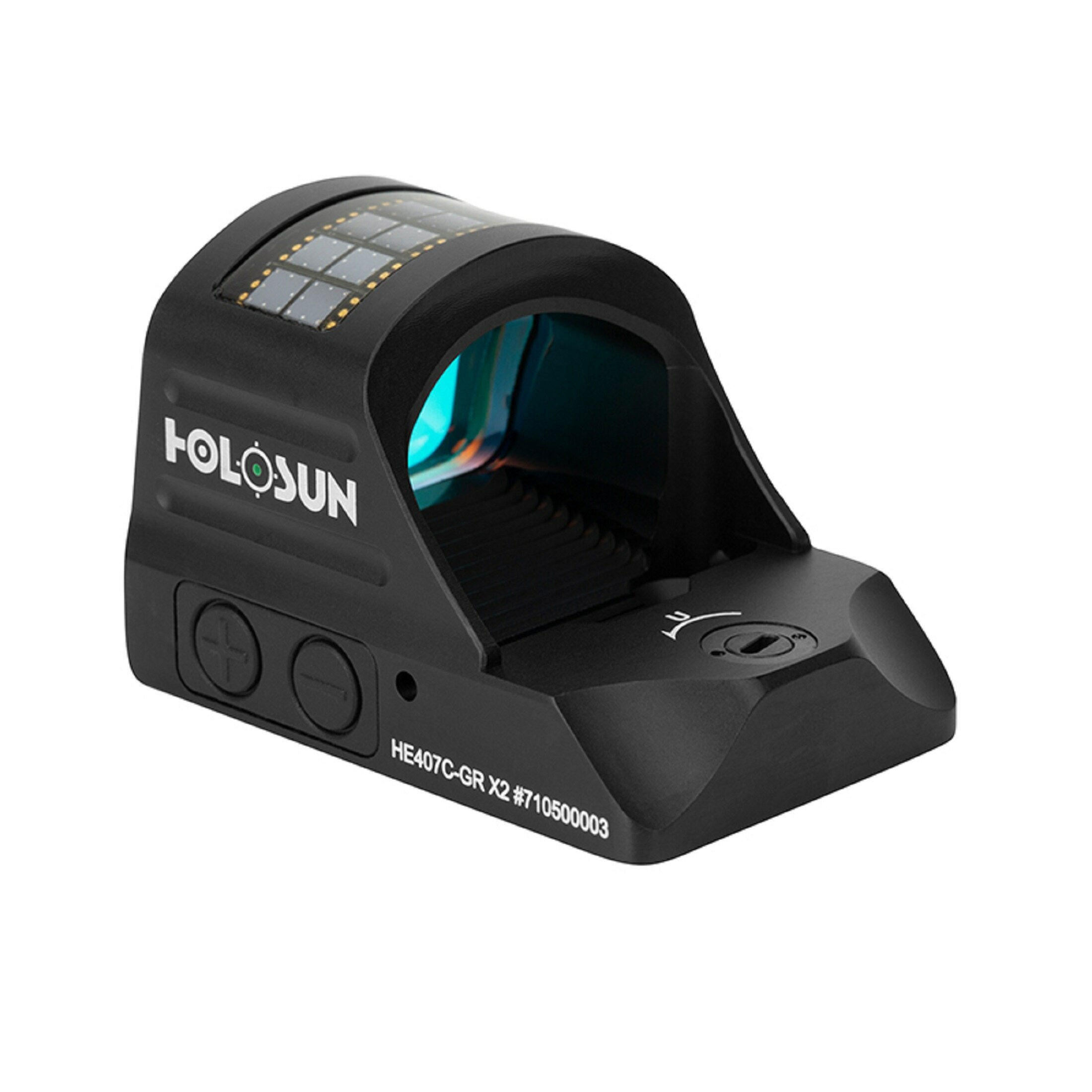 Holosun Micro-viseur HE407C-GR-X2 mini Point vert Viseur Reflex Cercle avec point, Viseur Reflex, R…