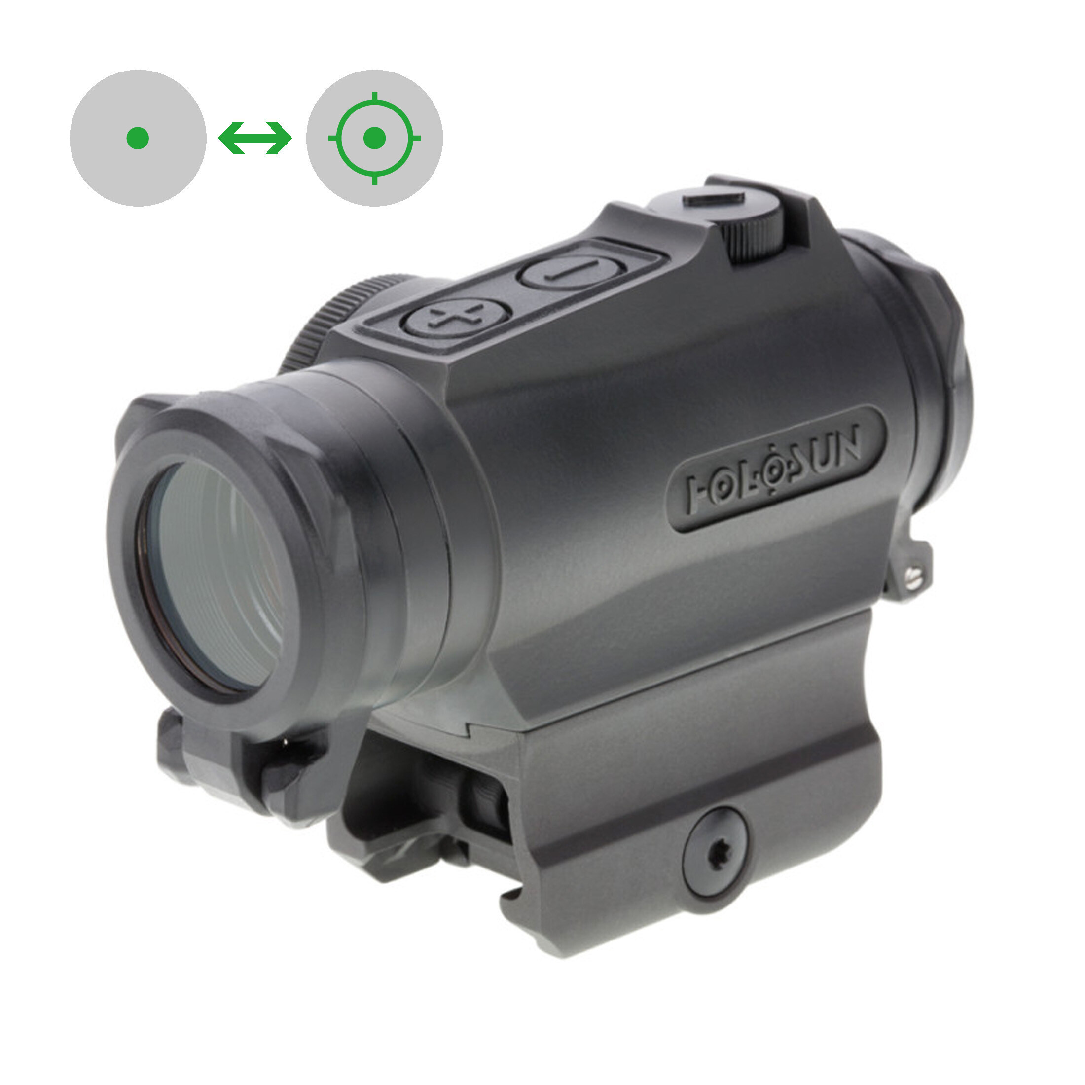 Holosun Reflexvisier visão verde Dot Sight HE515GT-GR