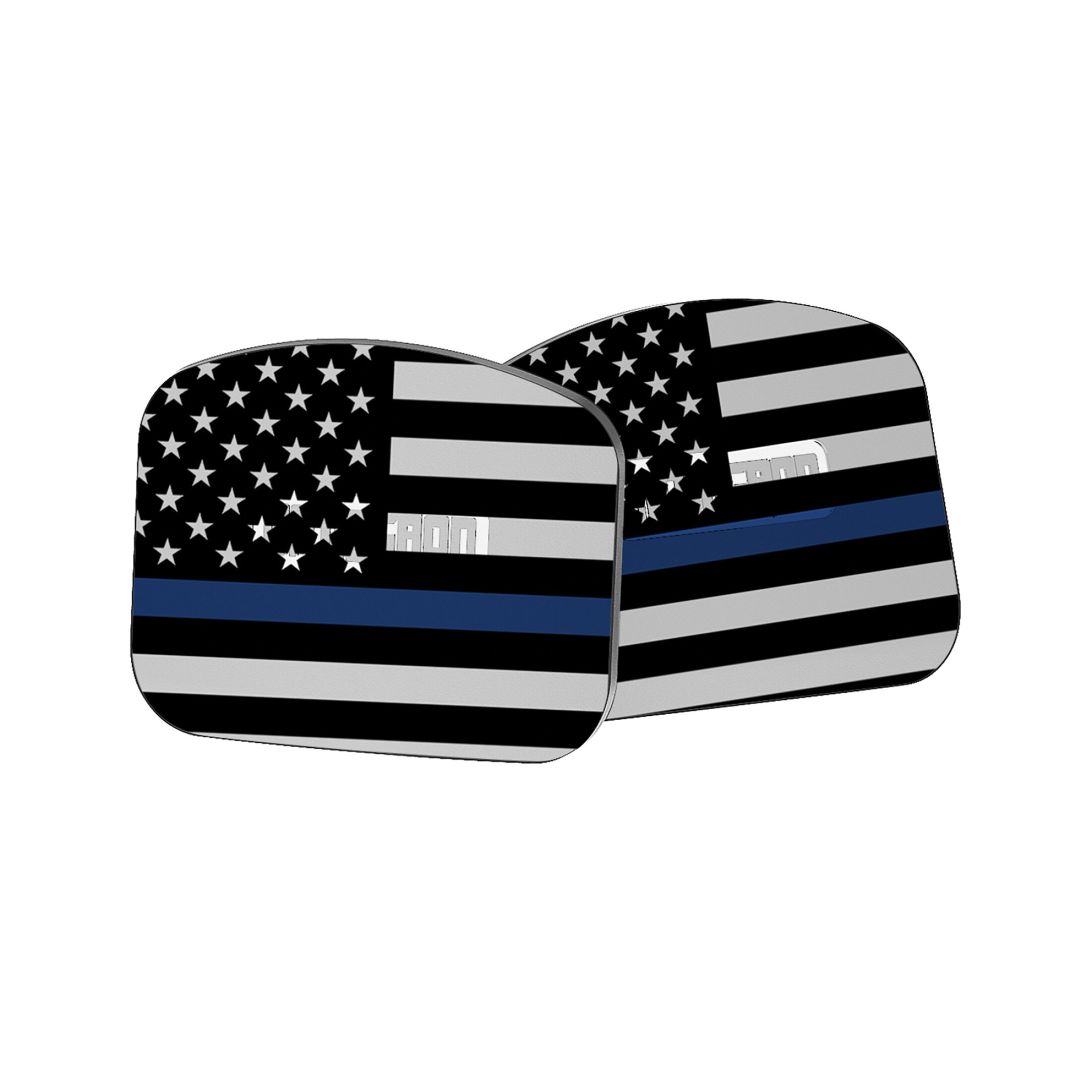 2 stycken OpticGard skyddsträning för Holosun H507 COMP Thin Blue Line Fla