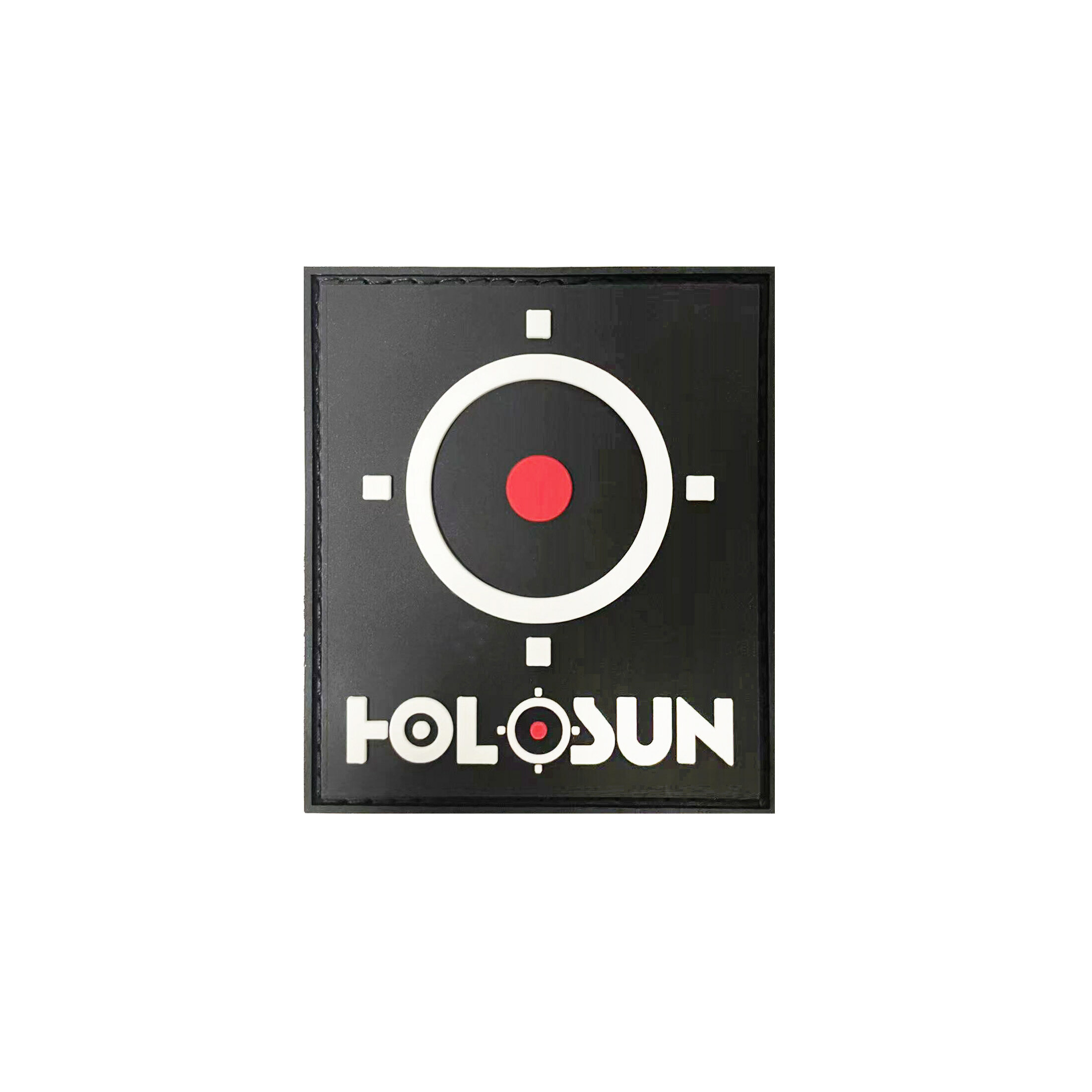 Holosun: Χολοσαυρός Merchandise HOLOSUN-KLETT-PATCH-SQUARE-BLACK