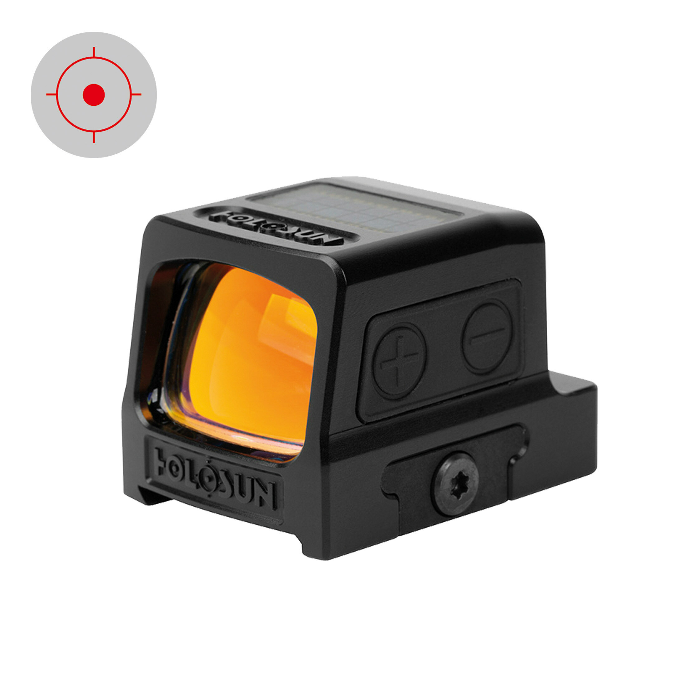 Holosun HE509T-RD open reflex red dot sight switchable 2MOA dot, 32MOA circle dot reticle, titan, b…