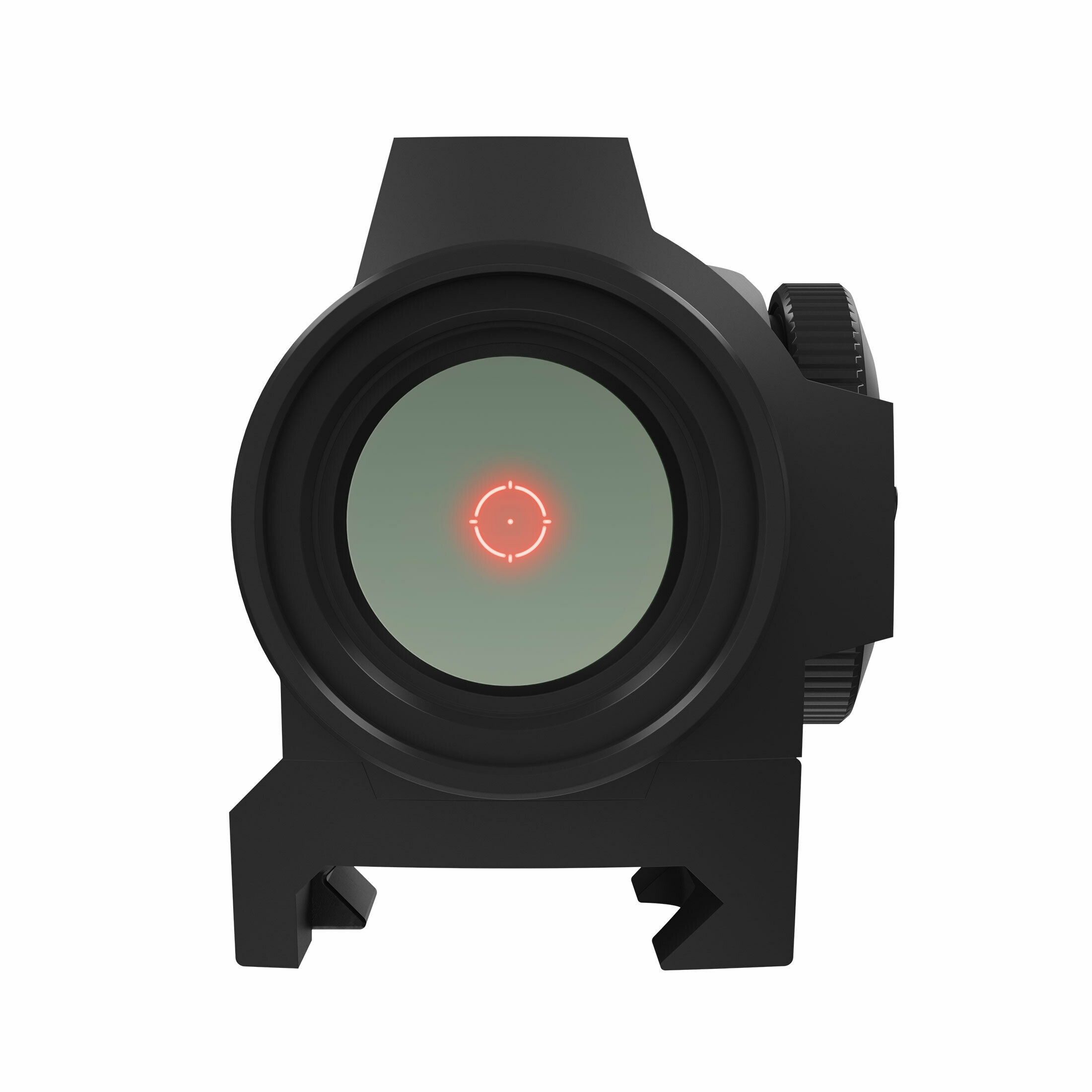 Holosun HS503G-U Microdot rödpunktssikte med utbytbar 2MOA punkt, 65MOA cirkel sikte, svart, Picati…