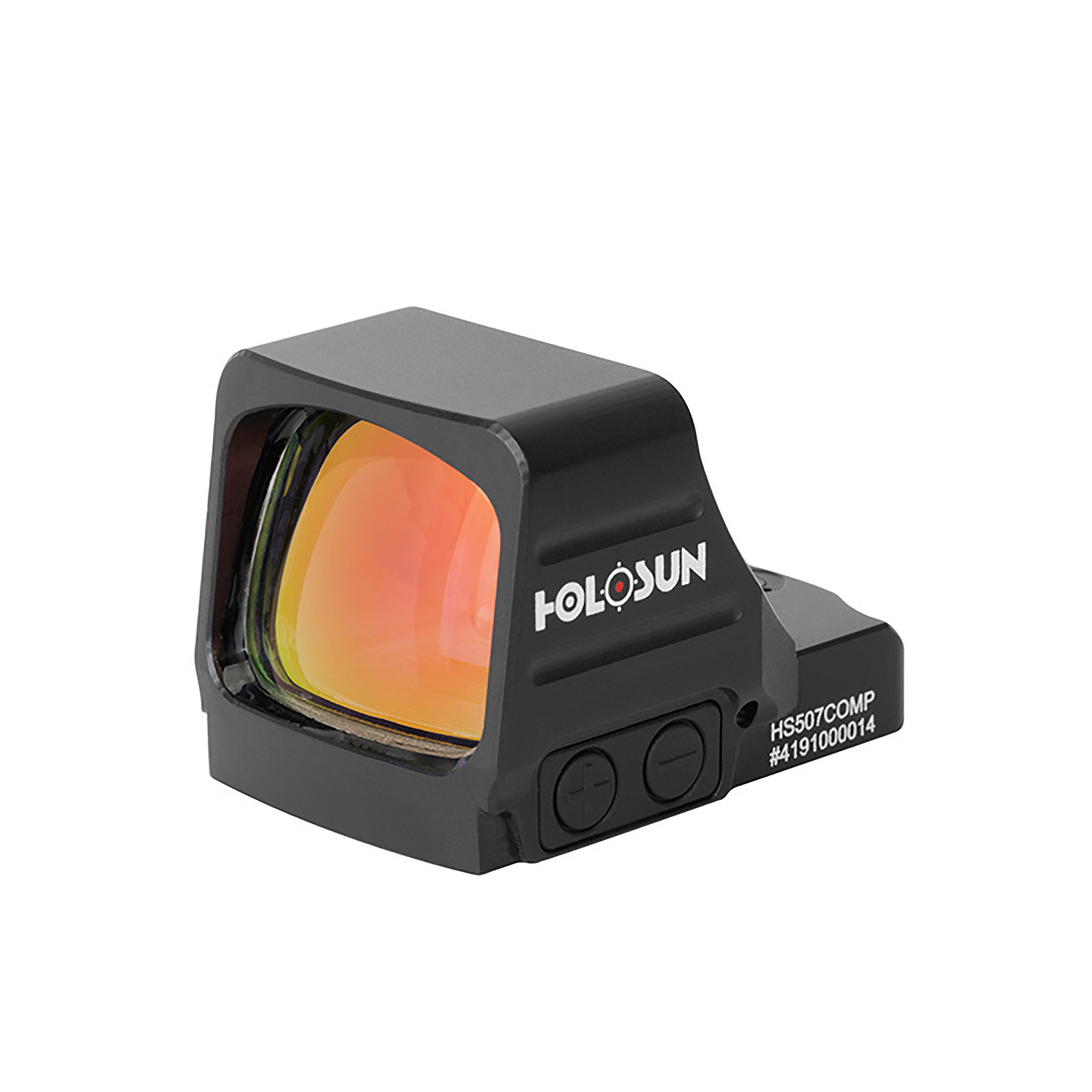 Holosun HS507COMP Mira Reflexiva Aberta de Ponto Vermelho + ponto intercambiável de 2MOA, círculo d…