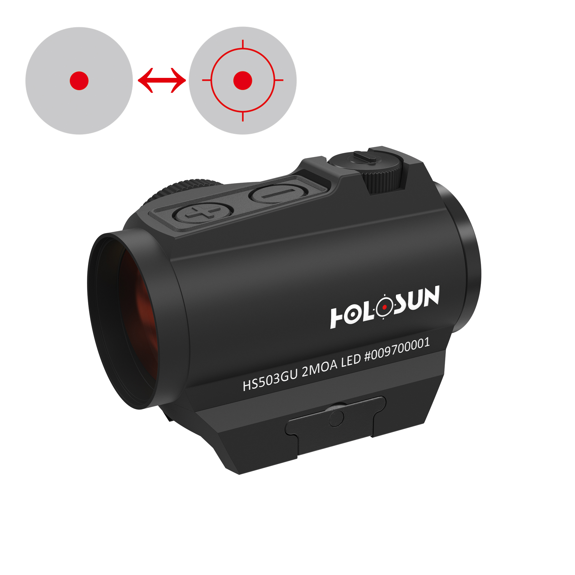 Holosun Dot Sight CLASSIC HS503G-U-BLACK Holosun Dot Sight CLASSIC HS503G-U-BLACK