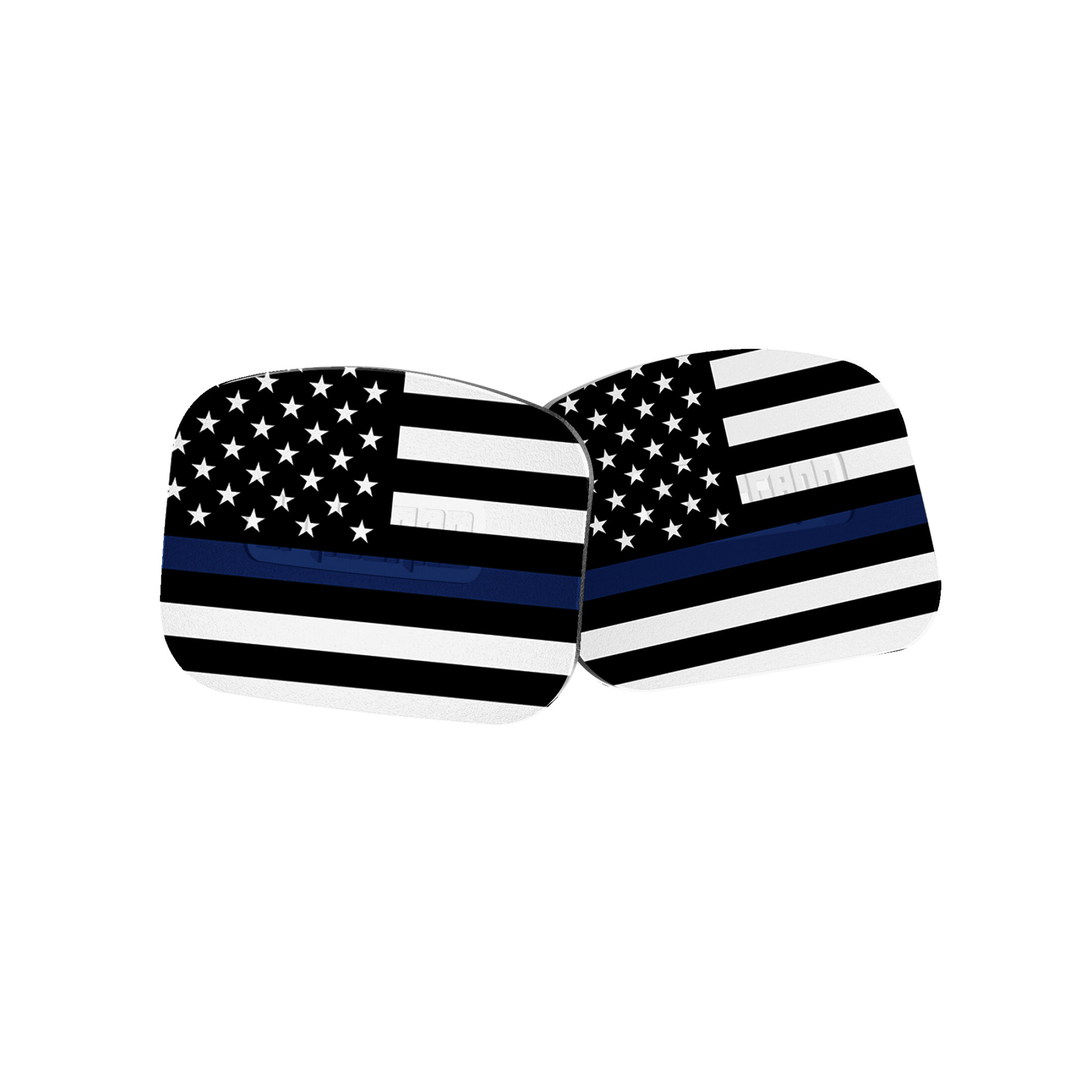2 pezzi di copertura di addestramento OpticGard per Holosun SCS 320 Thin Blue Line Flag