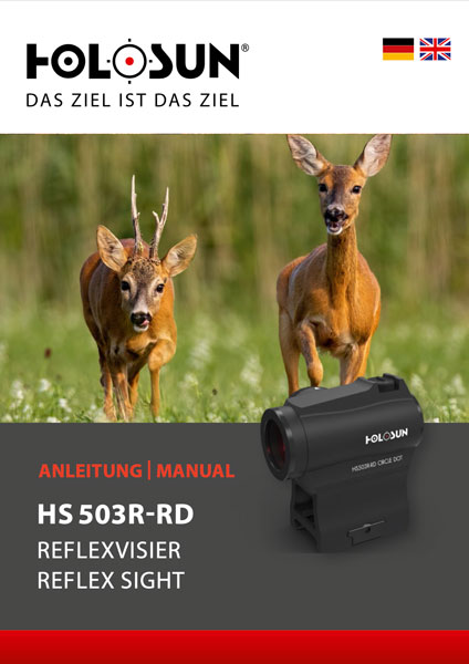 Manual HS503R-RD