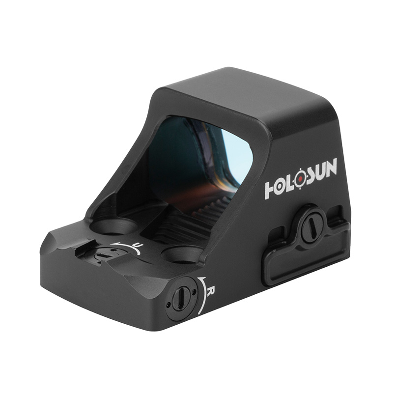 Holosun HS407K-X2 open reflex red dot sight, 6MOA dot, reticle, black, GLOCK, RMR, for hunting, spo…