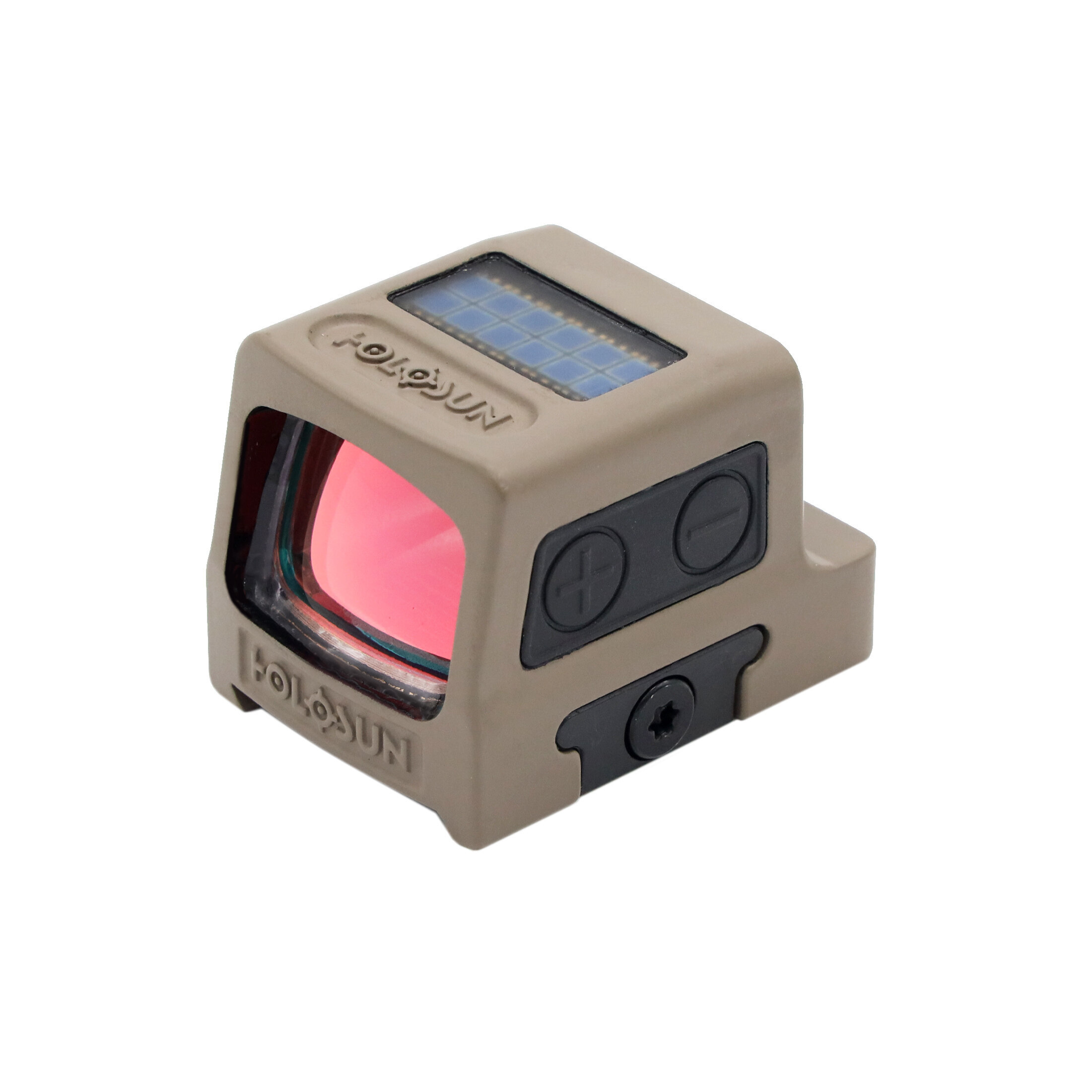 Holosun HE509T-RD-X2-FDE open reflex red dot sight switchable 2MOA dot, 32MOA circle dot reticle, t…