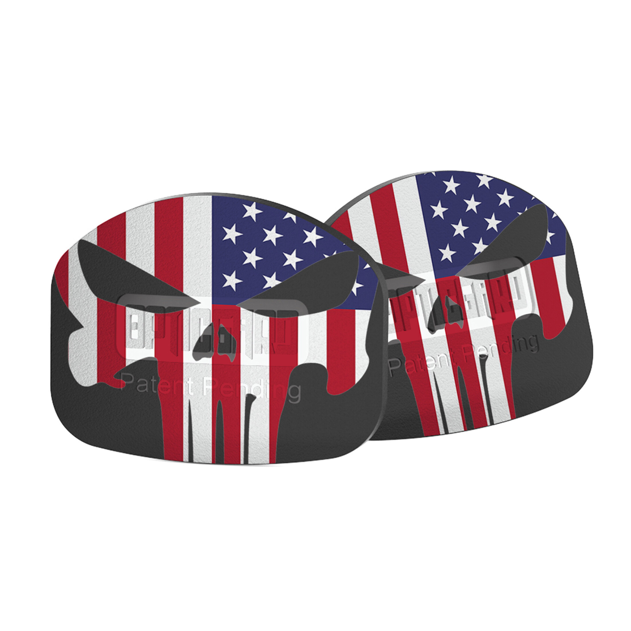 OpticGard Training Lens for Holosun 507C- X2/407C-X2 Us Flag Skull