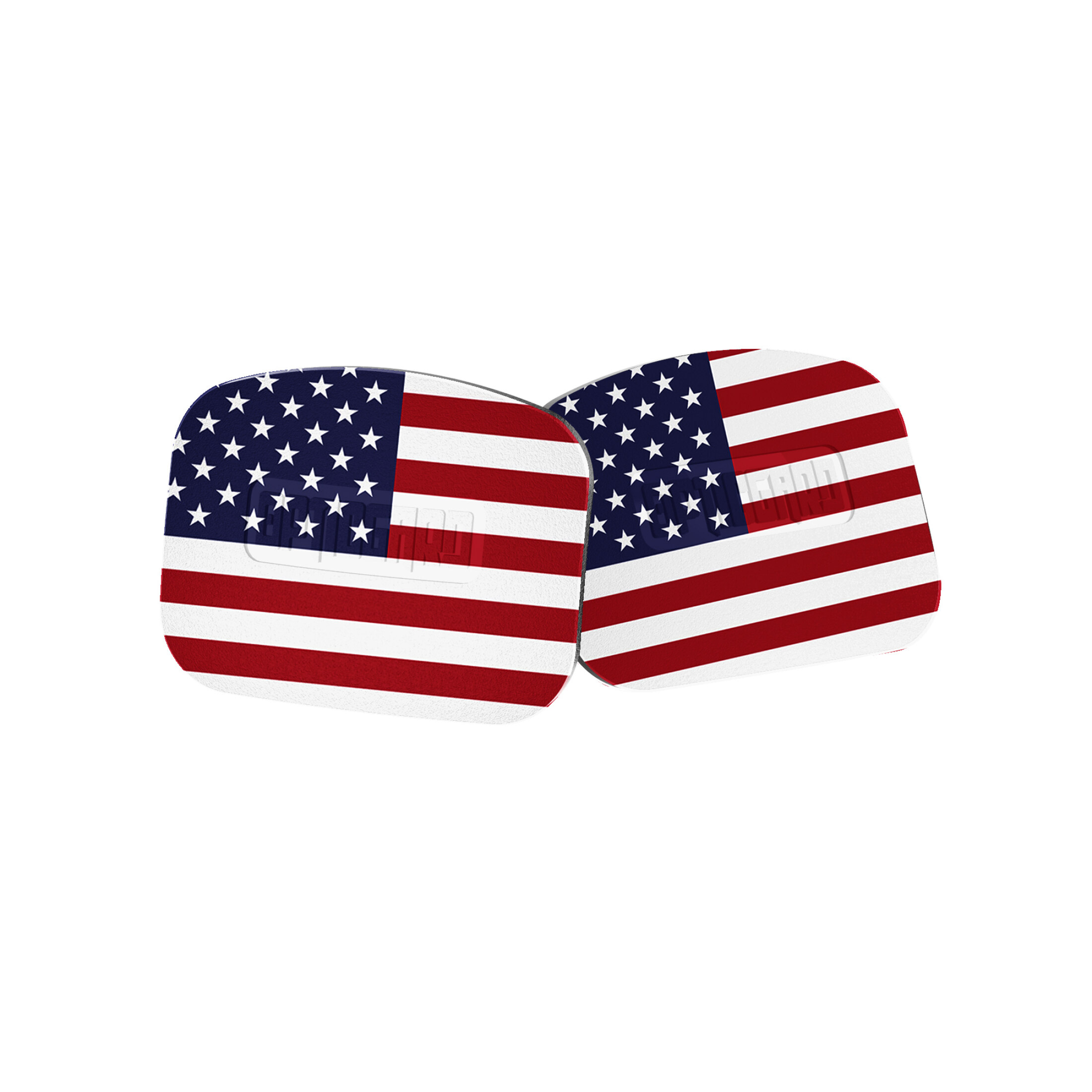 2 pezzi di copertura di addestramento OpticGard per Holosun SCS 320 USA Flag New