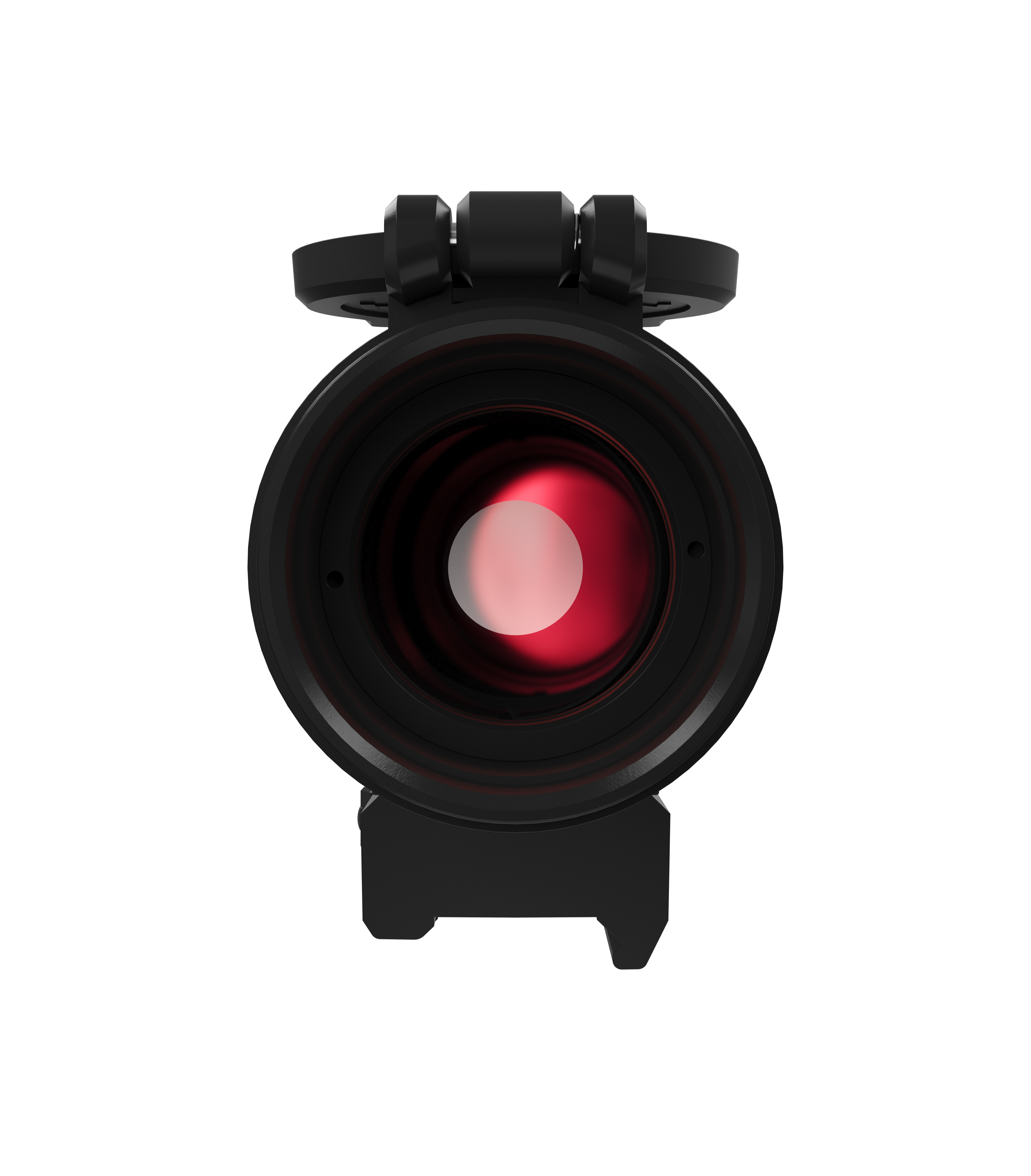 Holosun HS402C Tube red dot sight with 2MOA dot reticle solar cell, black, Picatinny/Weaver quick r…