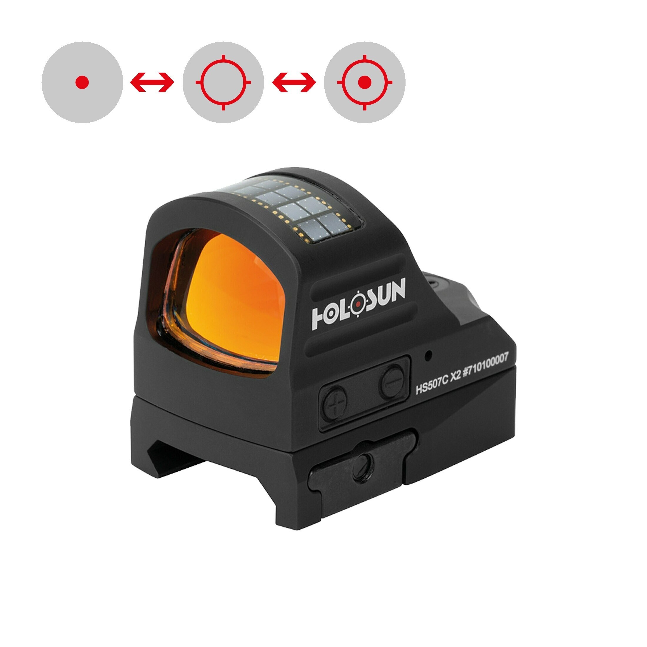 Holosun Dot Sight CLASSIC HS507C-X2-MOUNT